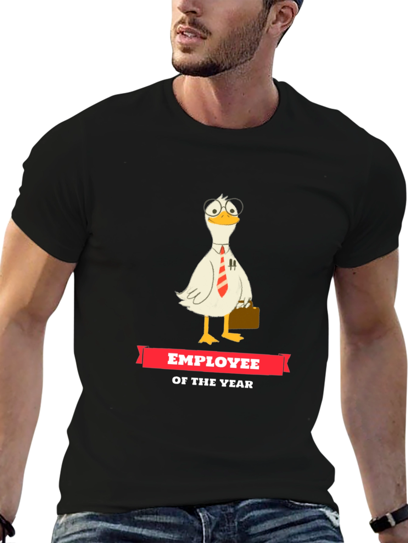 Employee of the Year Duck Graphic Tee
