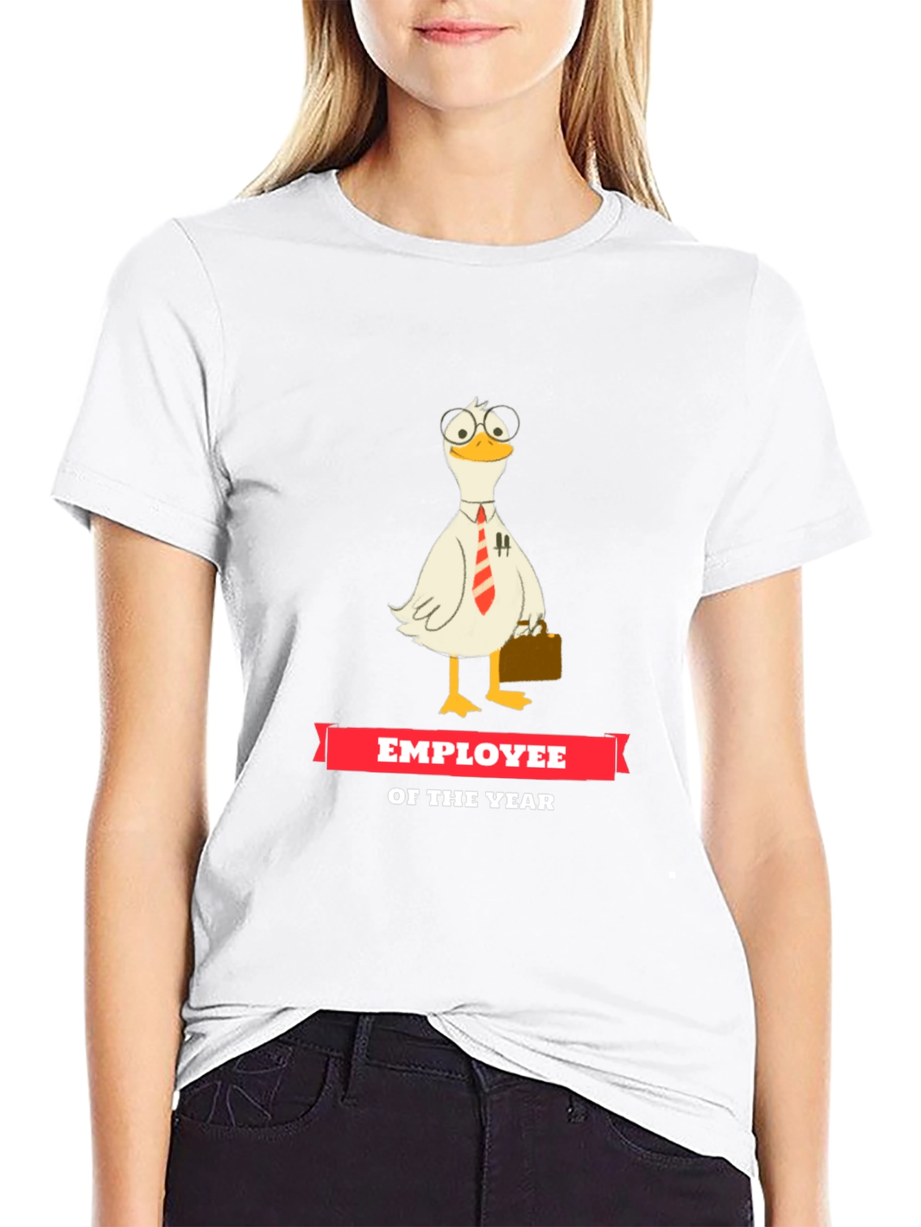 Employee of the Year Duck Graphic Tee