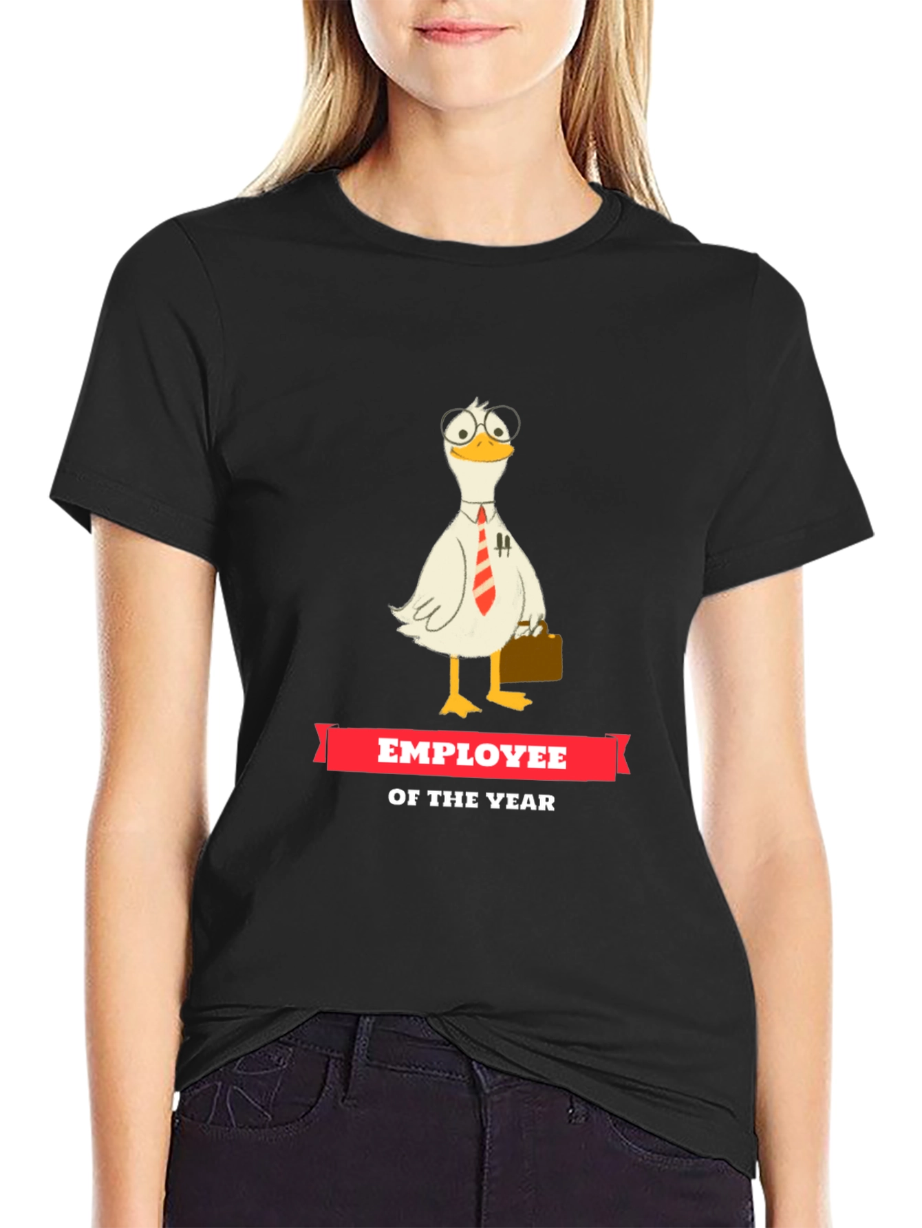 Employee of the Year Duck Graphic Tee