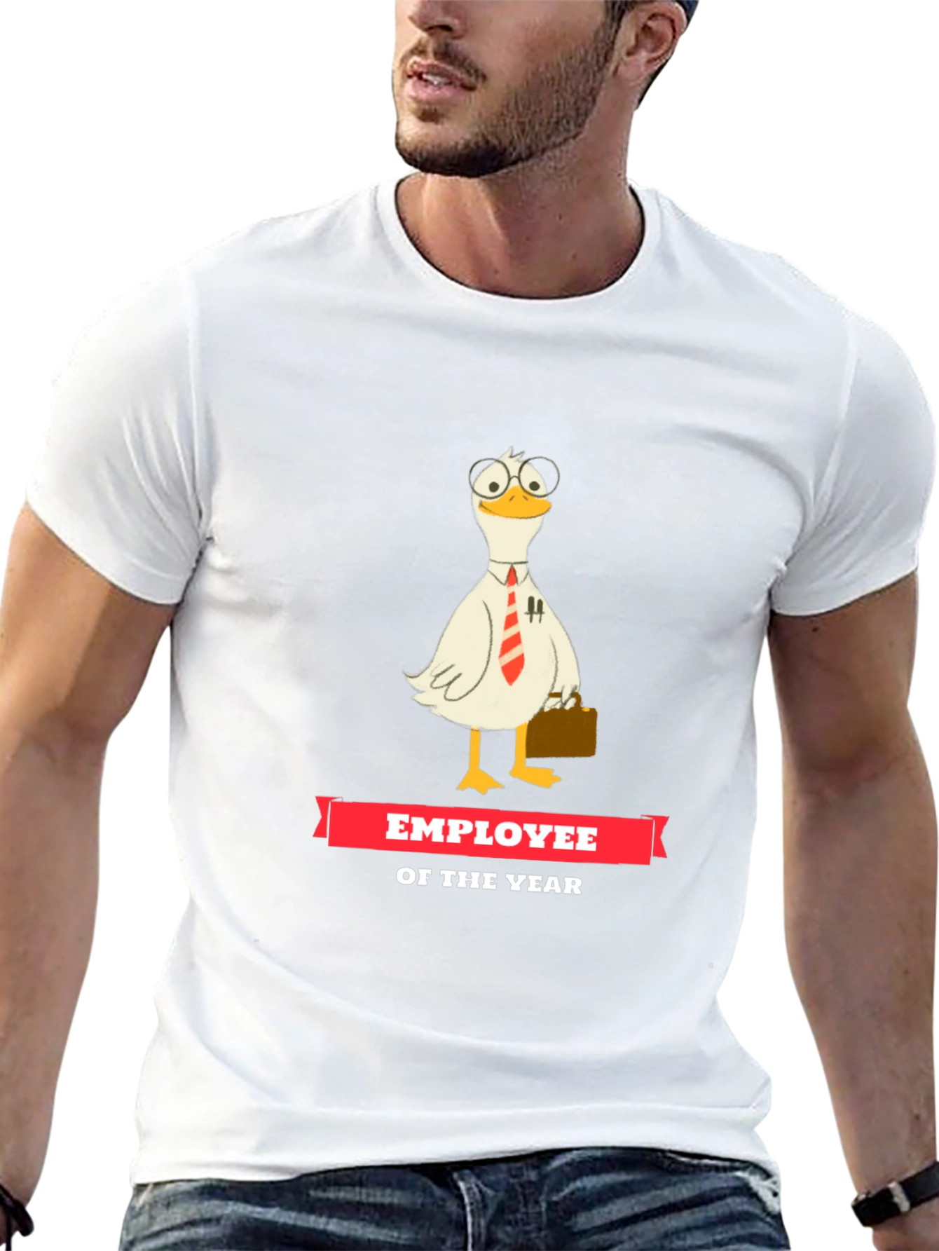 Employee of the Year Duck Graphic Tee