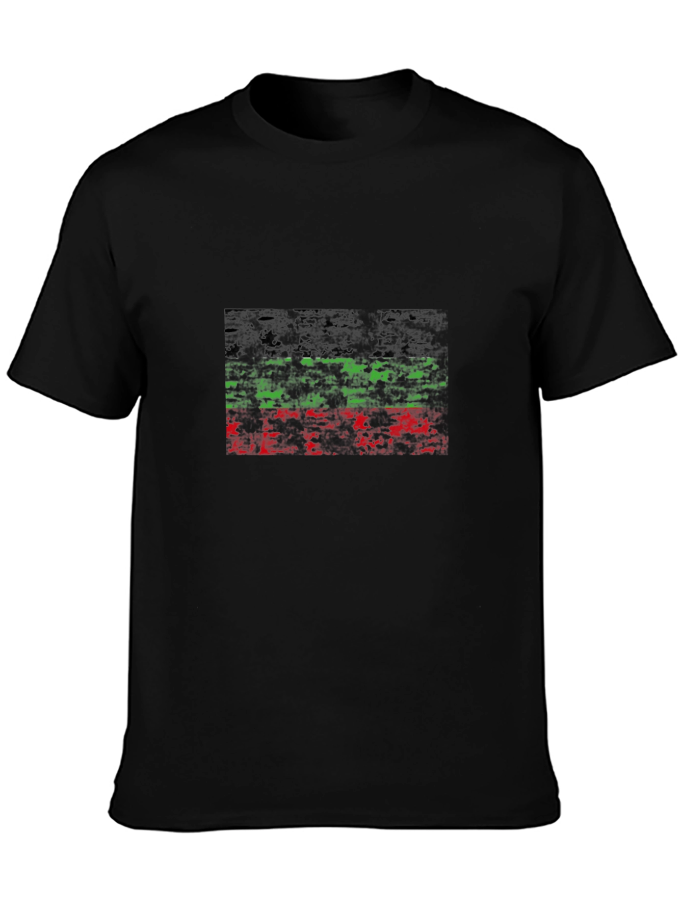 Distressed Pan-African Flag T-Shirt