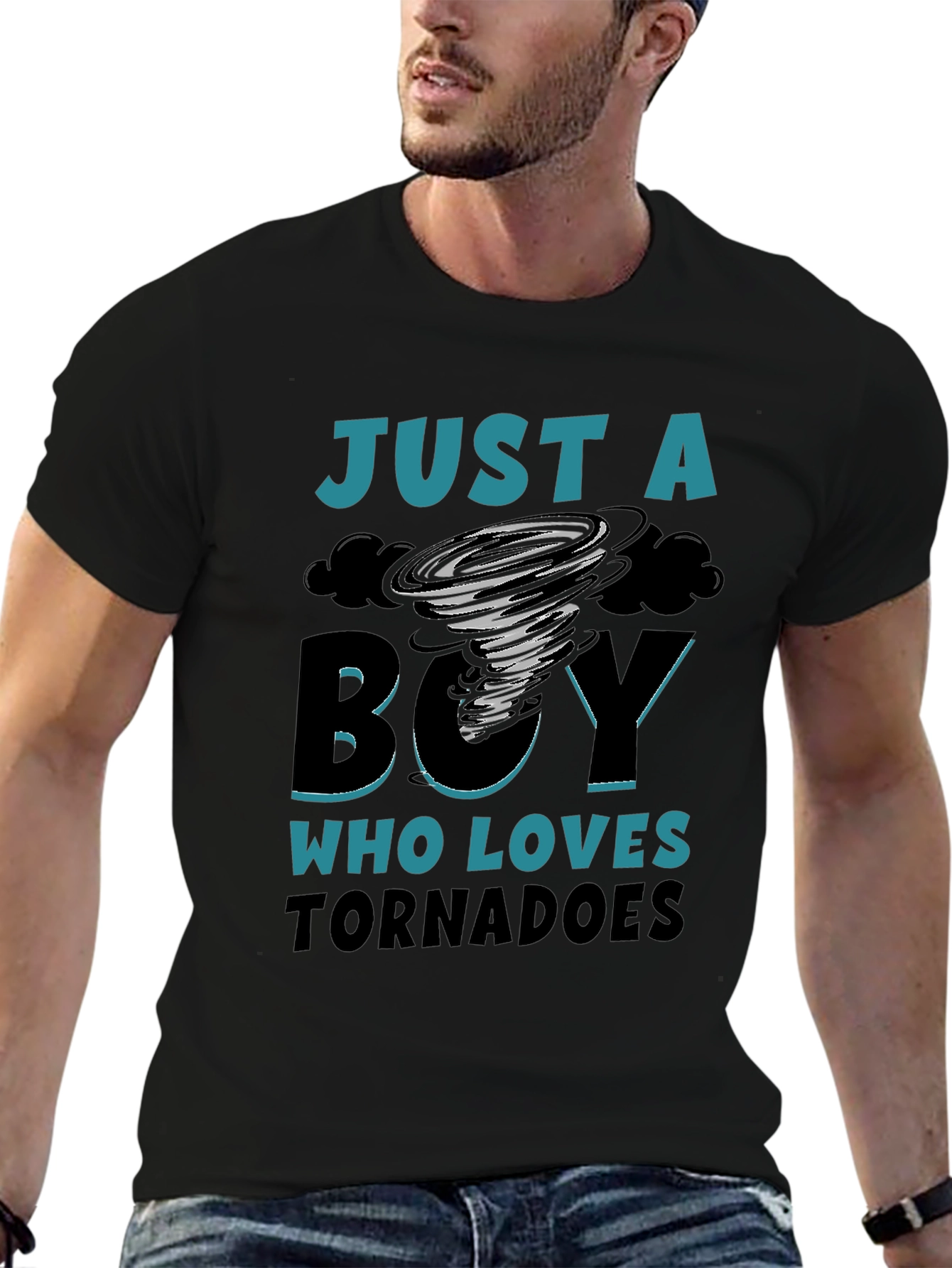 Just a Boy Who Loves Tornadoes T-Shirt