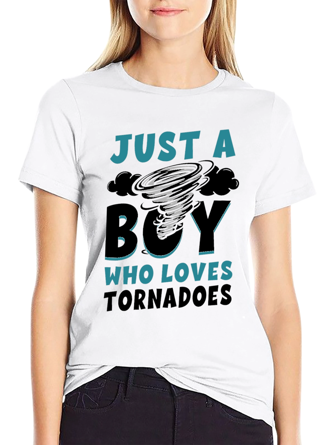 Just a Boy Who Loves Tornadoes T-Shirt