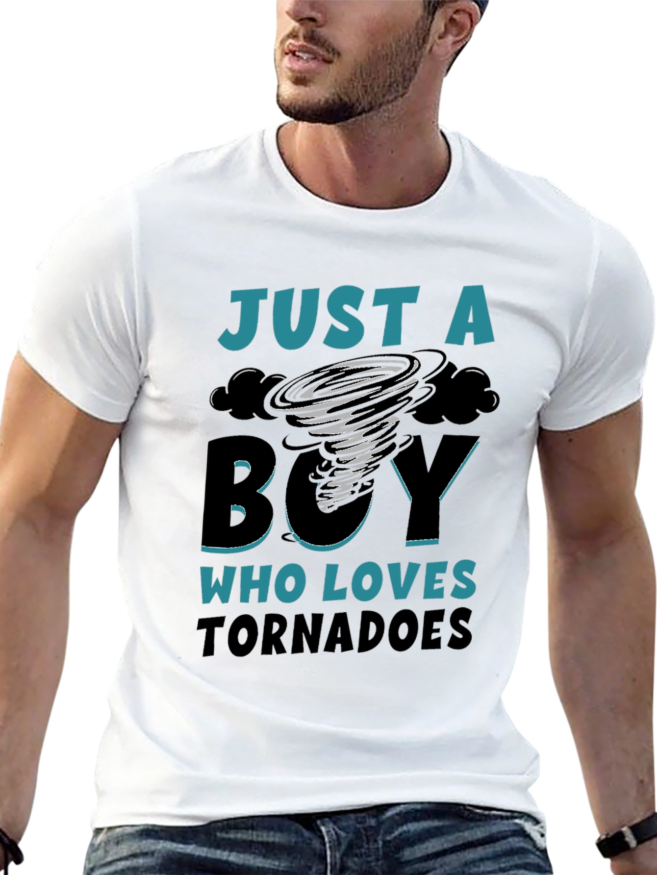 Just a Boy Who Loves Tornadoes T-Shirt