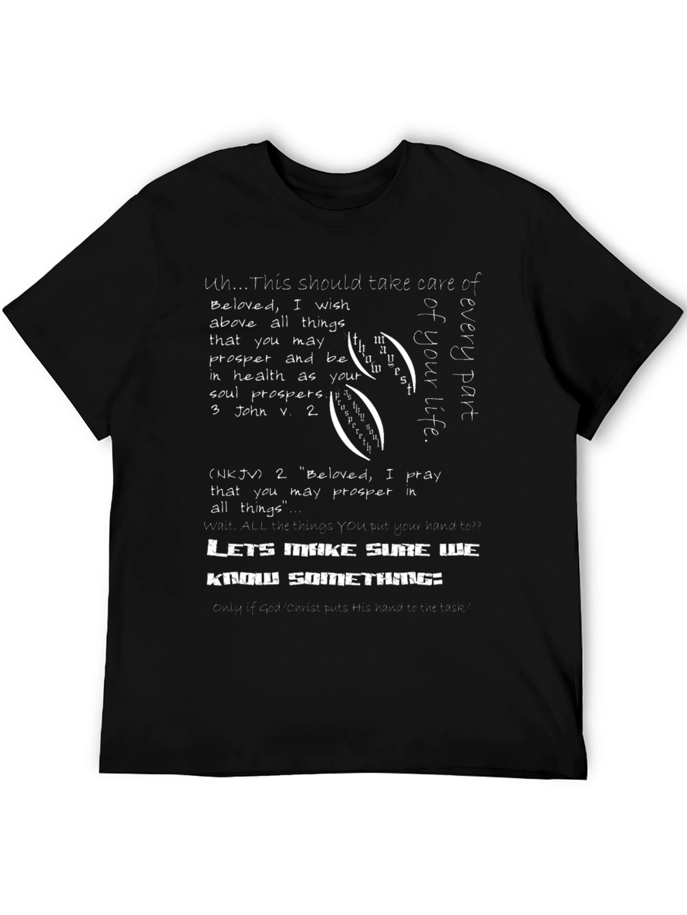 Inspirational Christian T-Shirt - Prosper in All Things