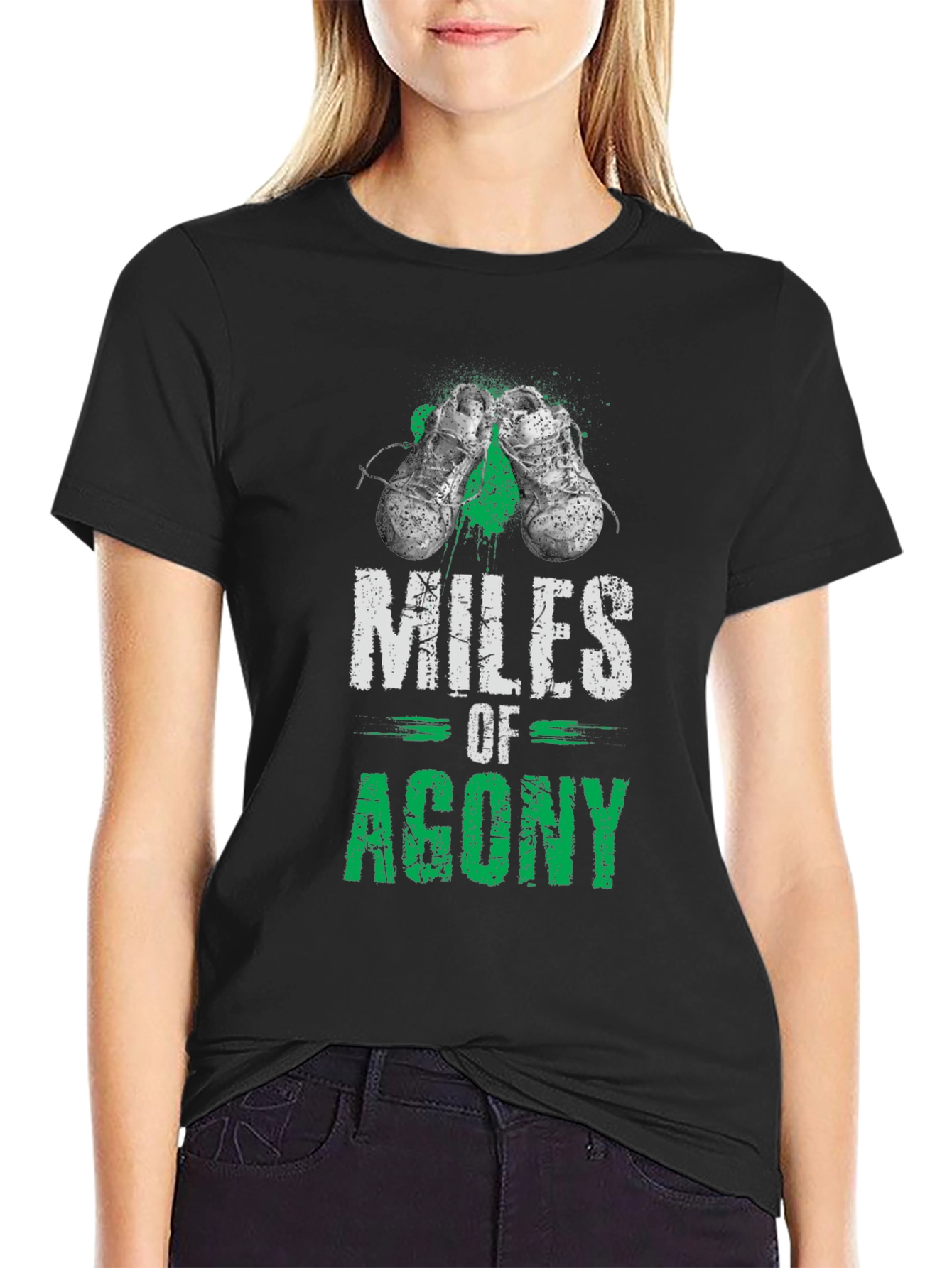 Miles of Agony Graphic T-Shirt