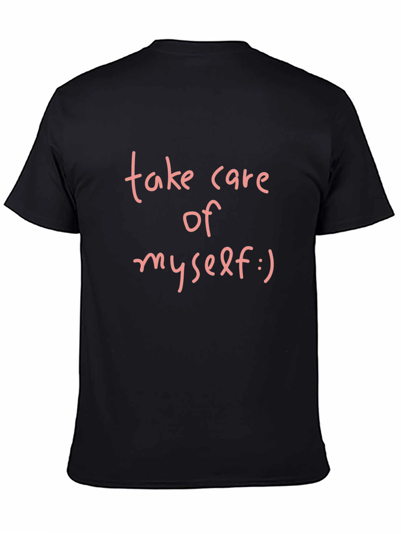 Take Care Of Myself Tee - Black