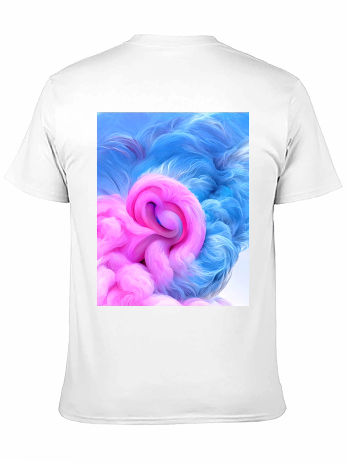 Abstract Swirl Graphic Tee - Modern Art T-Shirt