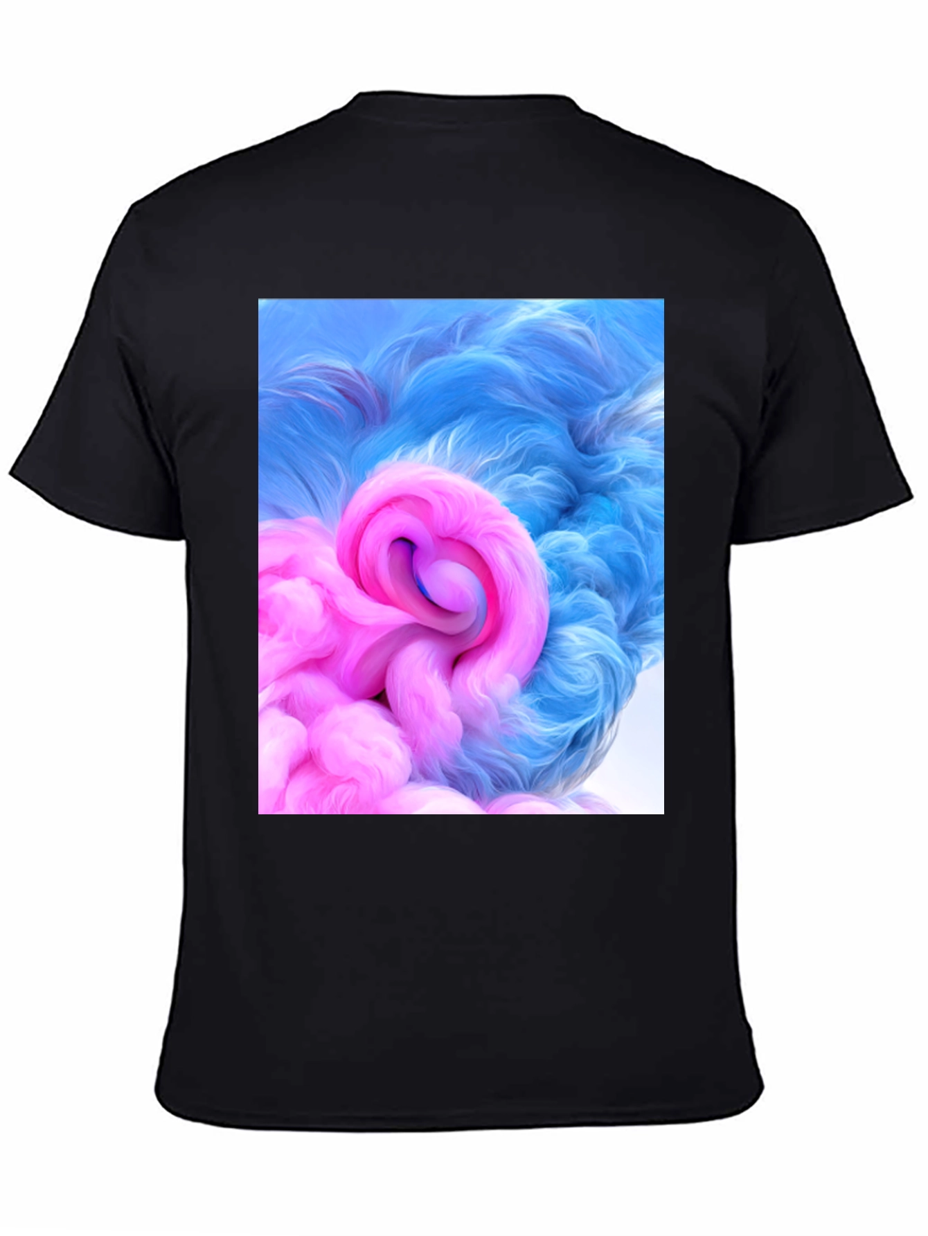 Abstract Swirl Graphic Tee - Modern Art T-Shirt