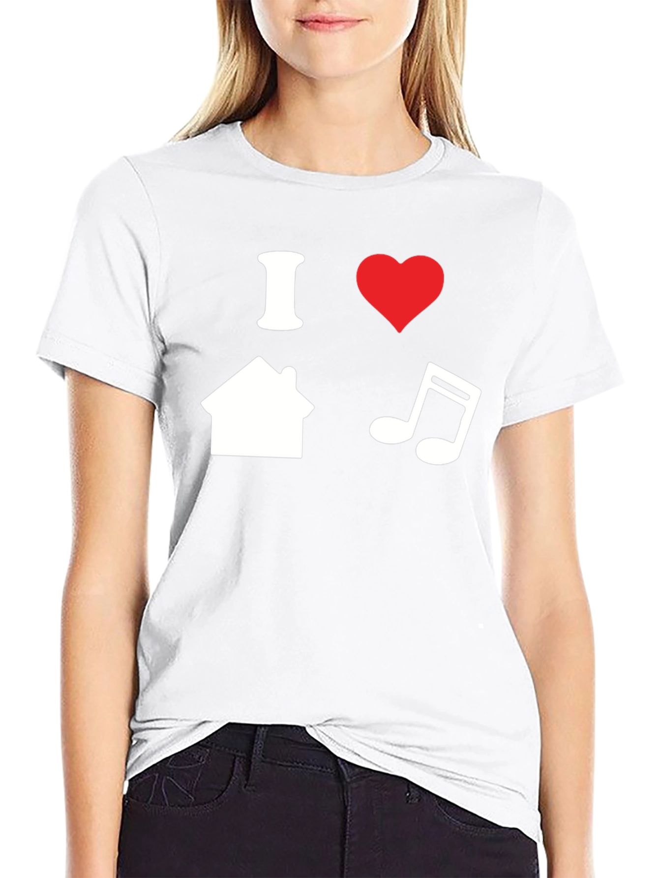 I Heart House Music Graphic T-Shirt