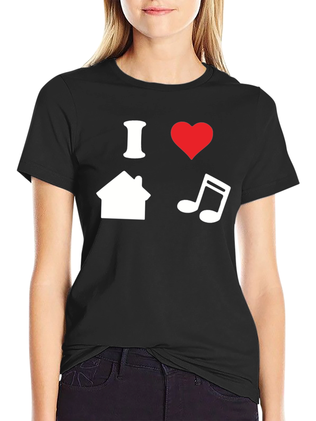 I Heart House Music Graphic T-Shirt