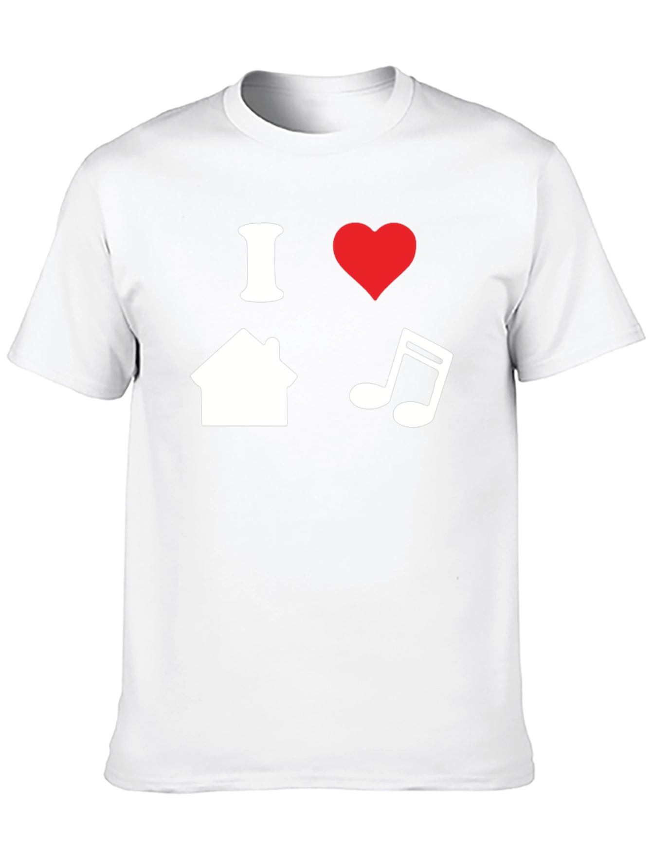 I Heart House Music Graphic T-Shirt