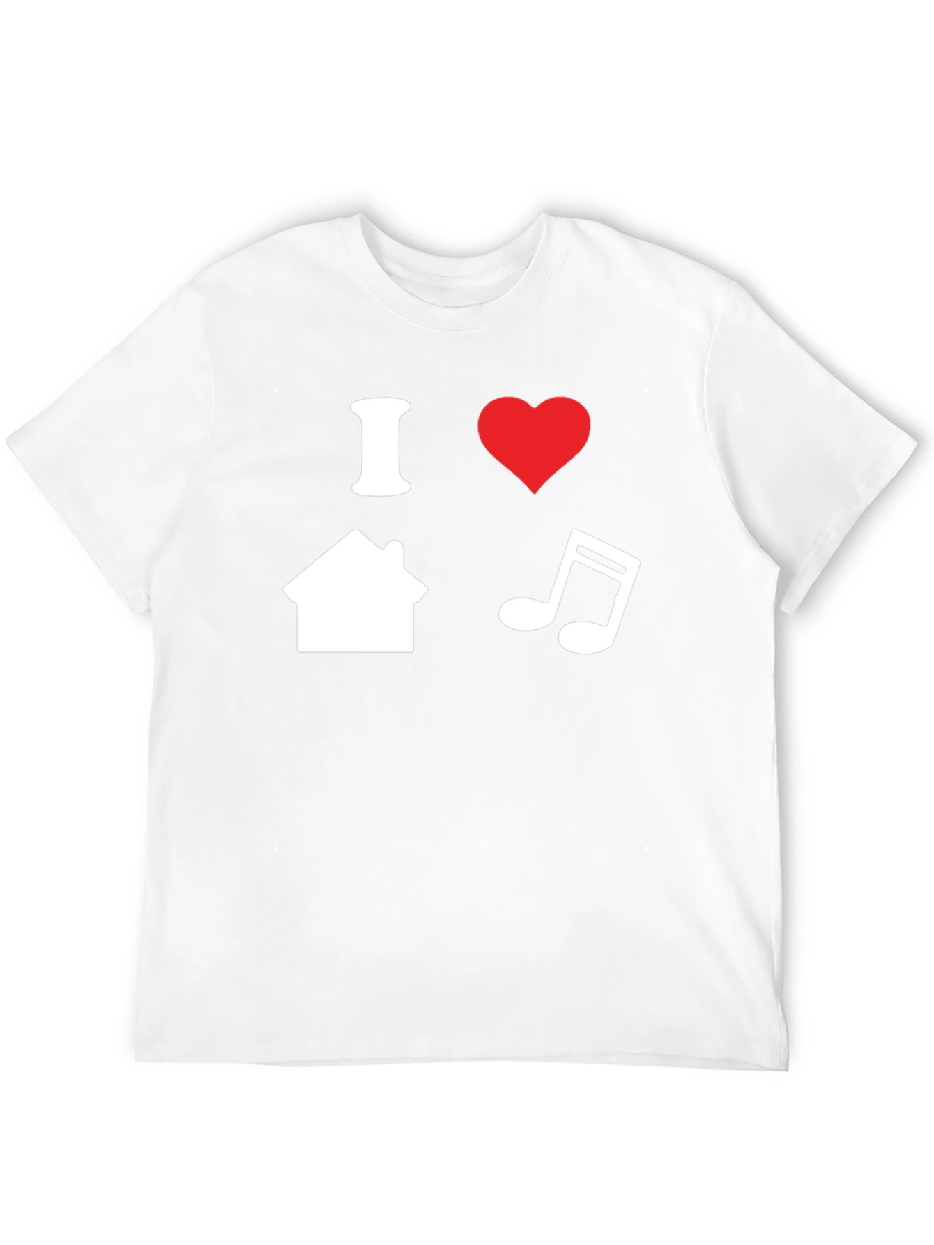 I Heart House Music Graphic T-Shirt