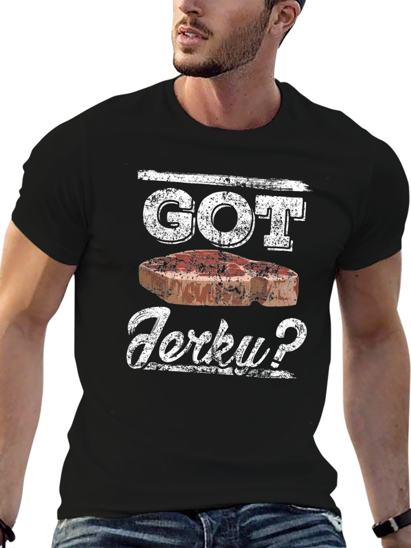 Got Jerky? Funny BBQ Meat Lover T-Shirt