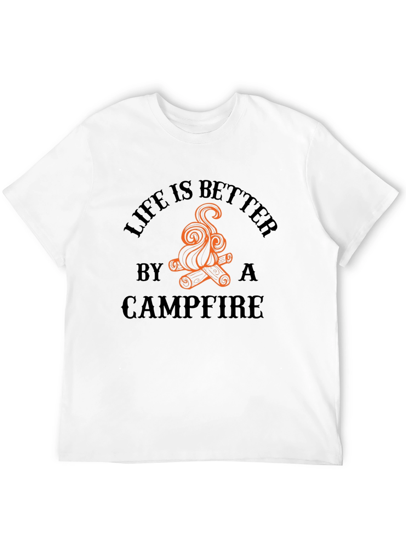 Campfire Graphic Tee - Life is Better Outdoors