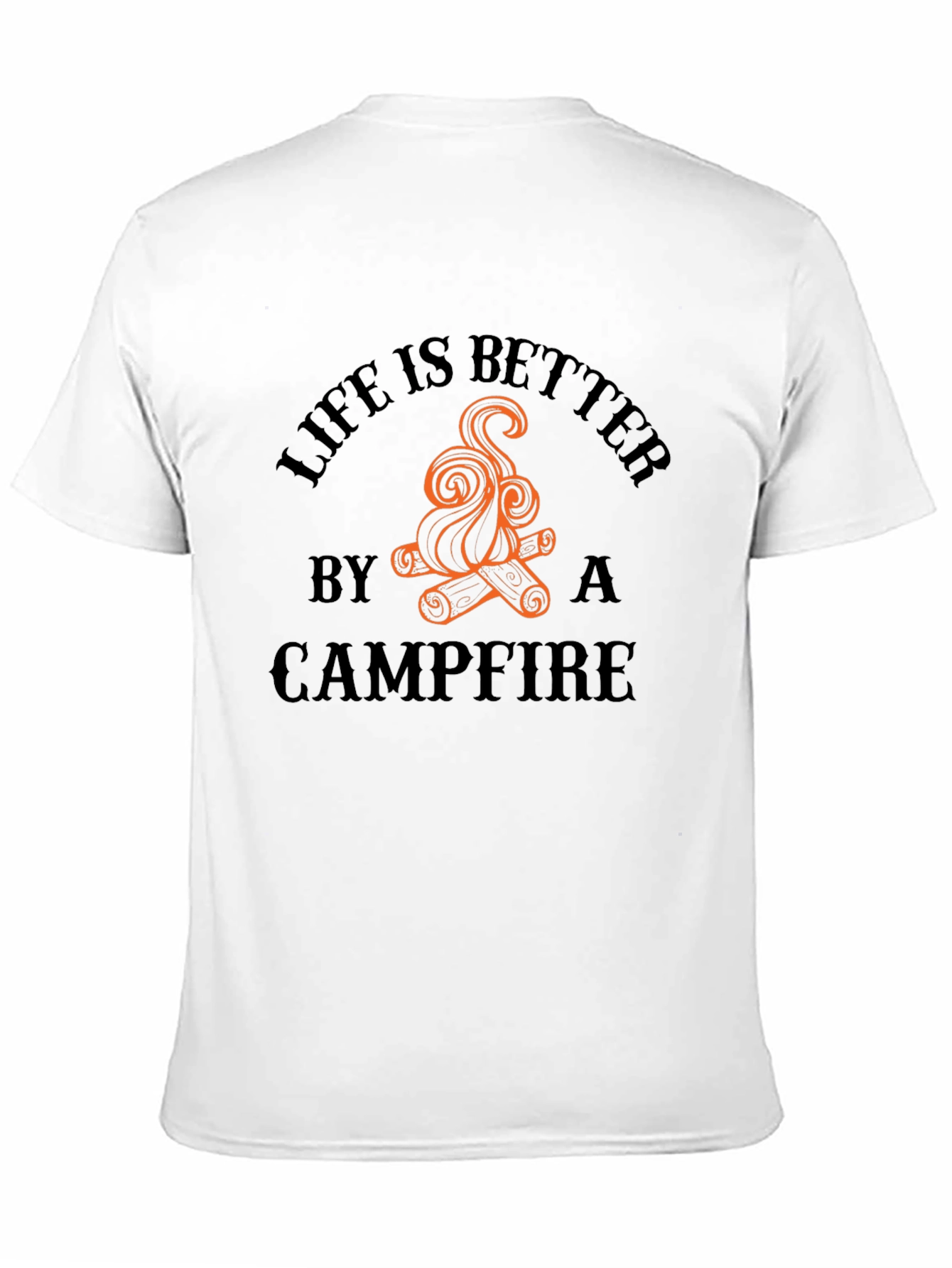 Campfire Graphic Tee - Life is Better Outdoors