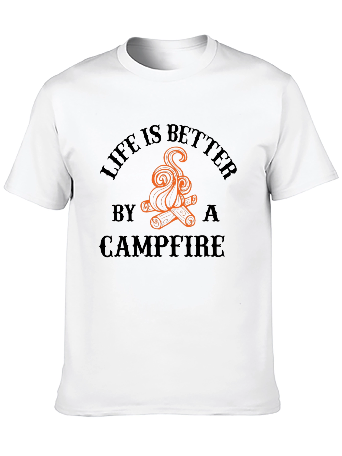 Campfire Graphic Tee - Life is Better Outdoors