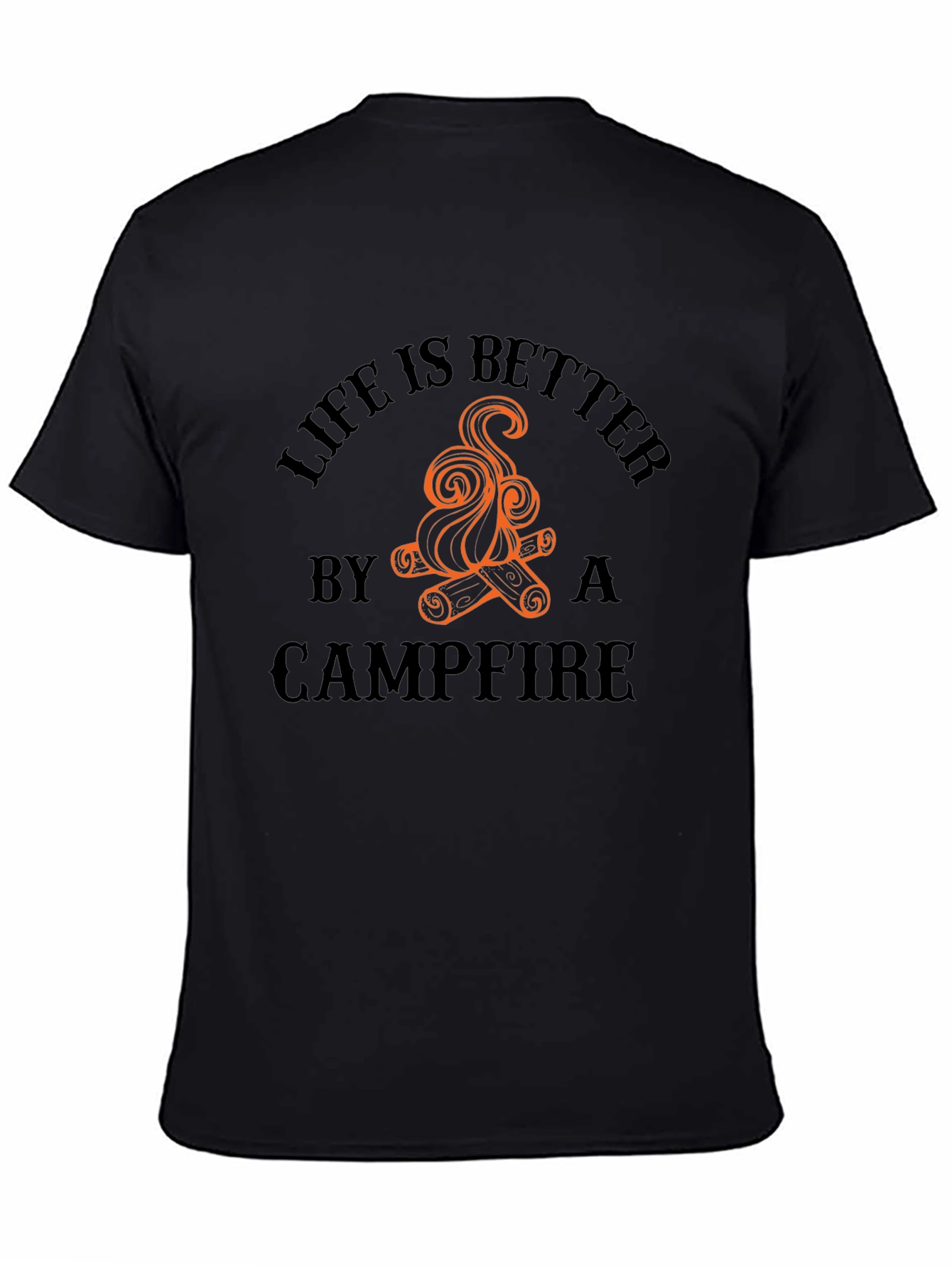 Campfire Graphic Tee - Life is Better Outdoors