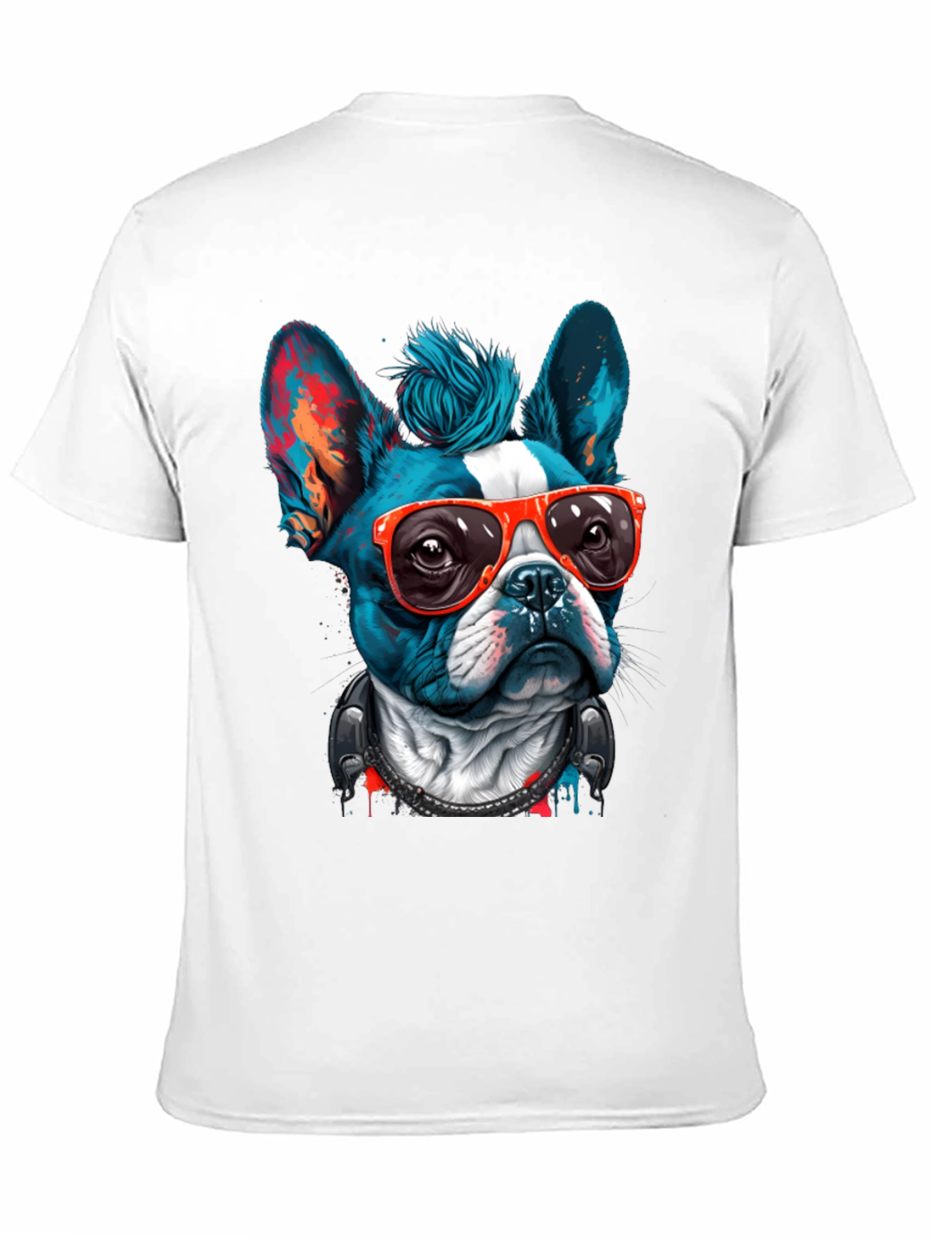 Cool Bulldog Graphic Tee