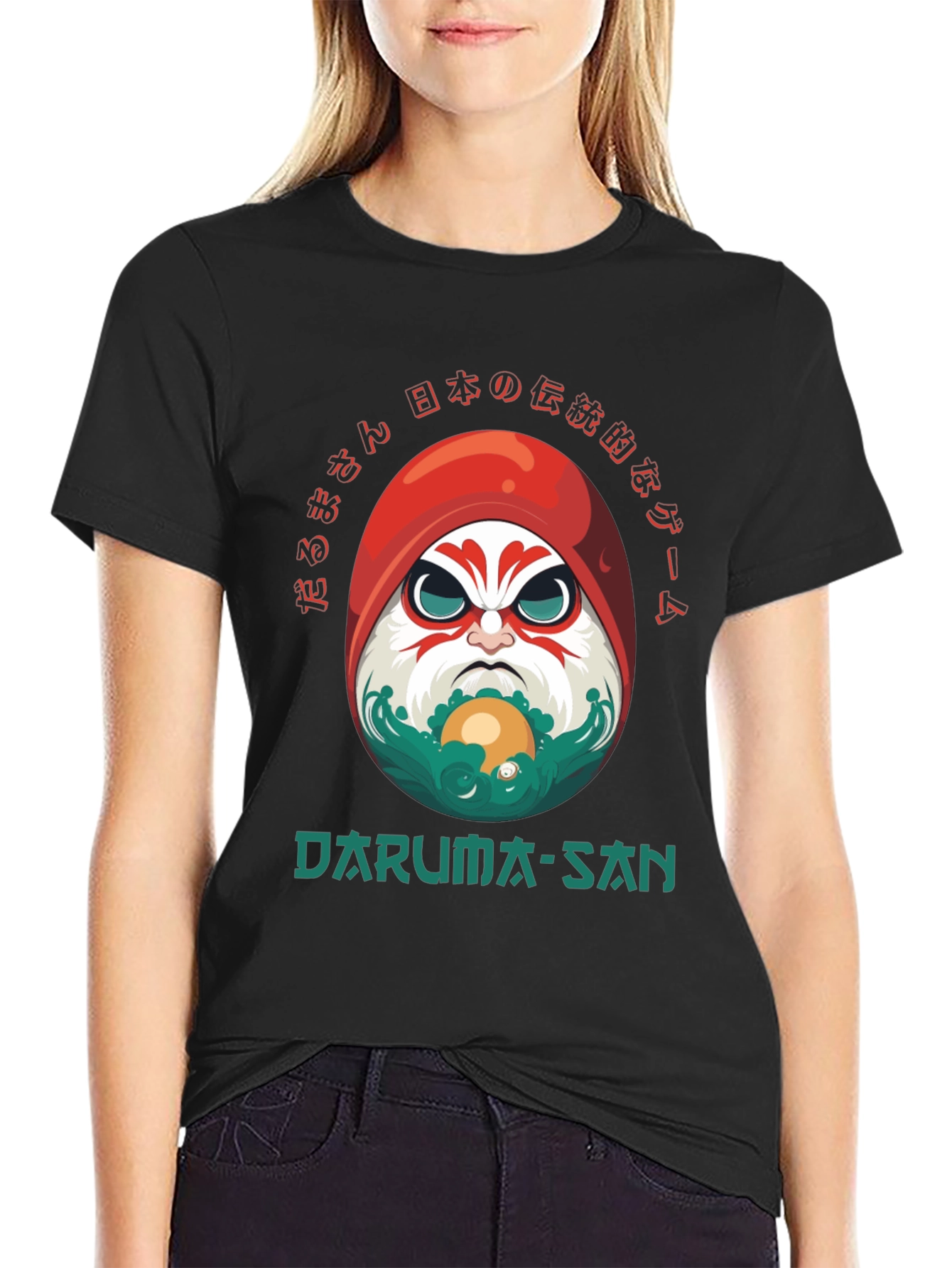Daruma-San T-Shirt | Japanese Traditional Game