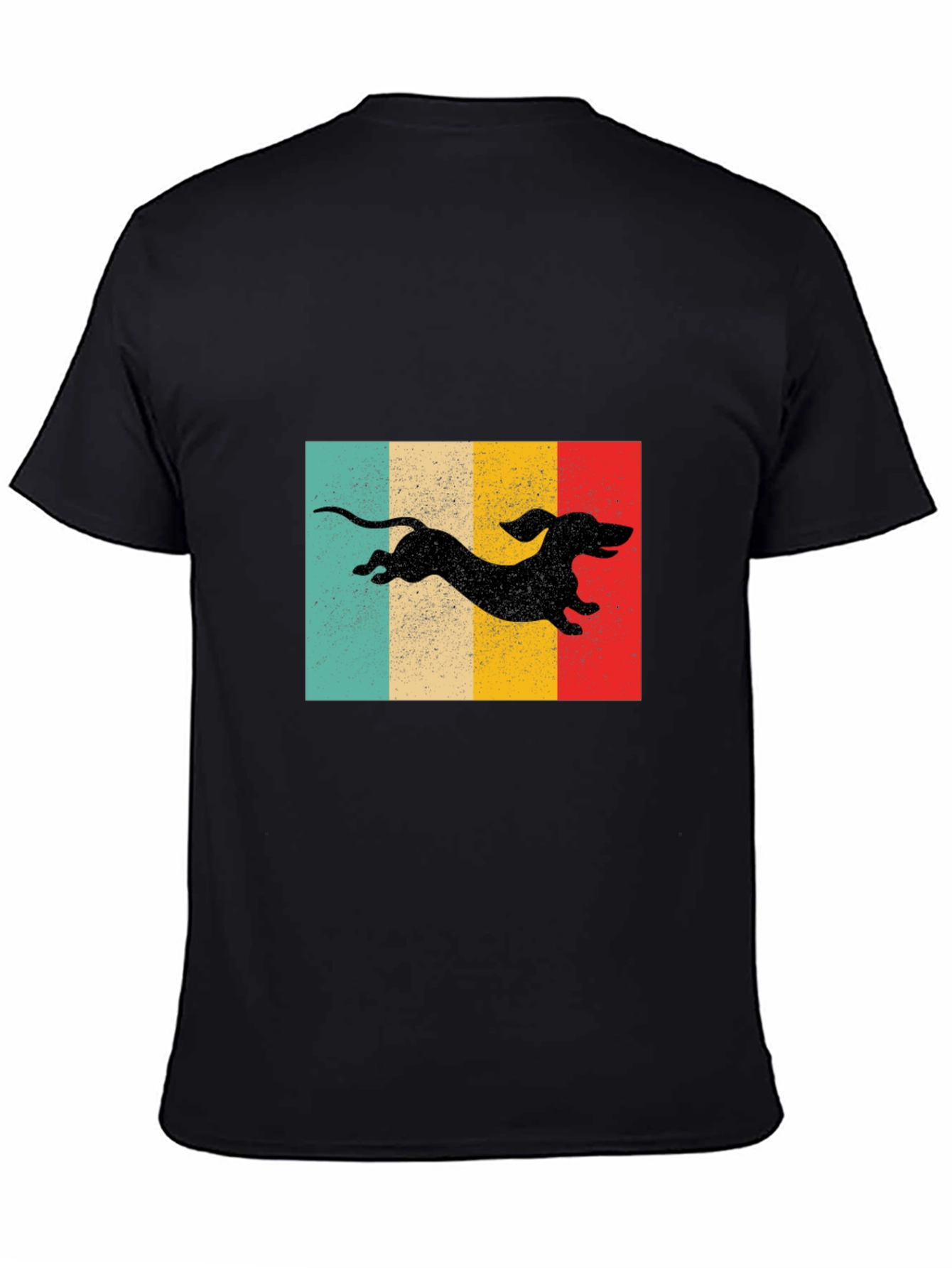 Retro Dachshund Dog Graphic T-Shirt