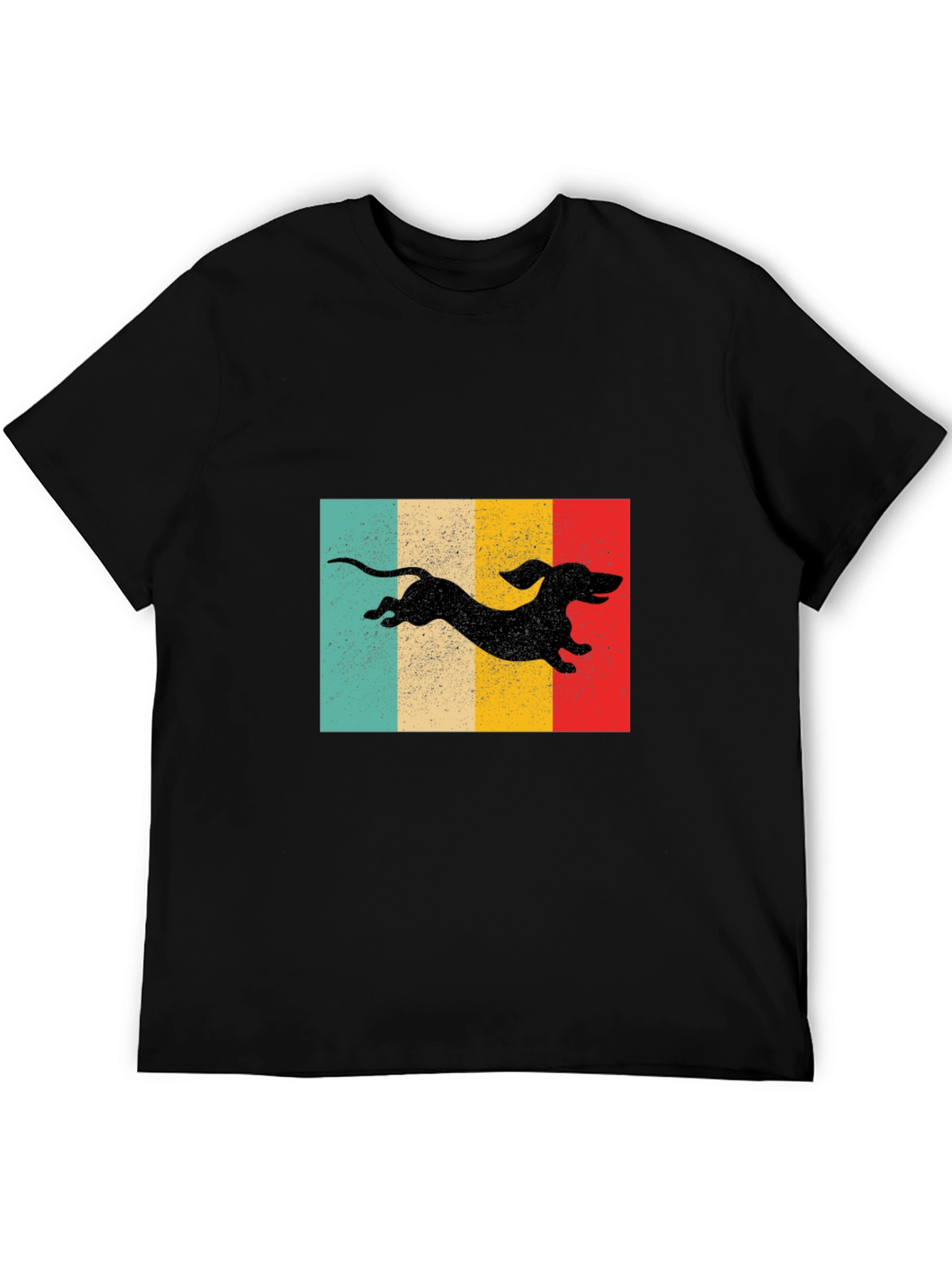Retro Dachshund Dog Graphic T-Shirt