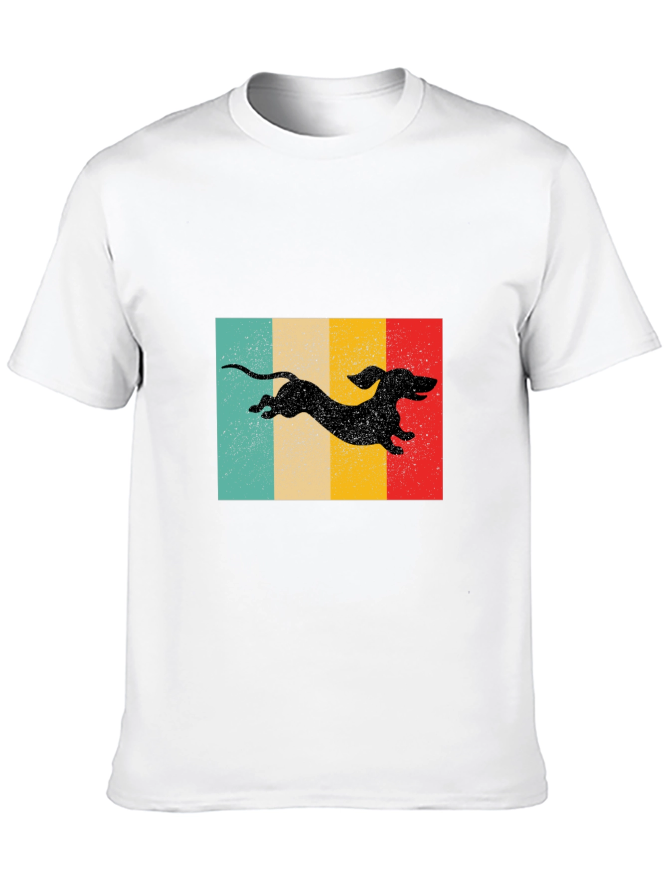 Retro Dachshund Dog Graphic T-Shirt