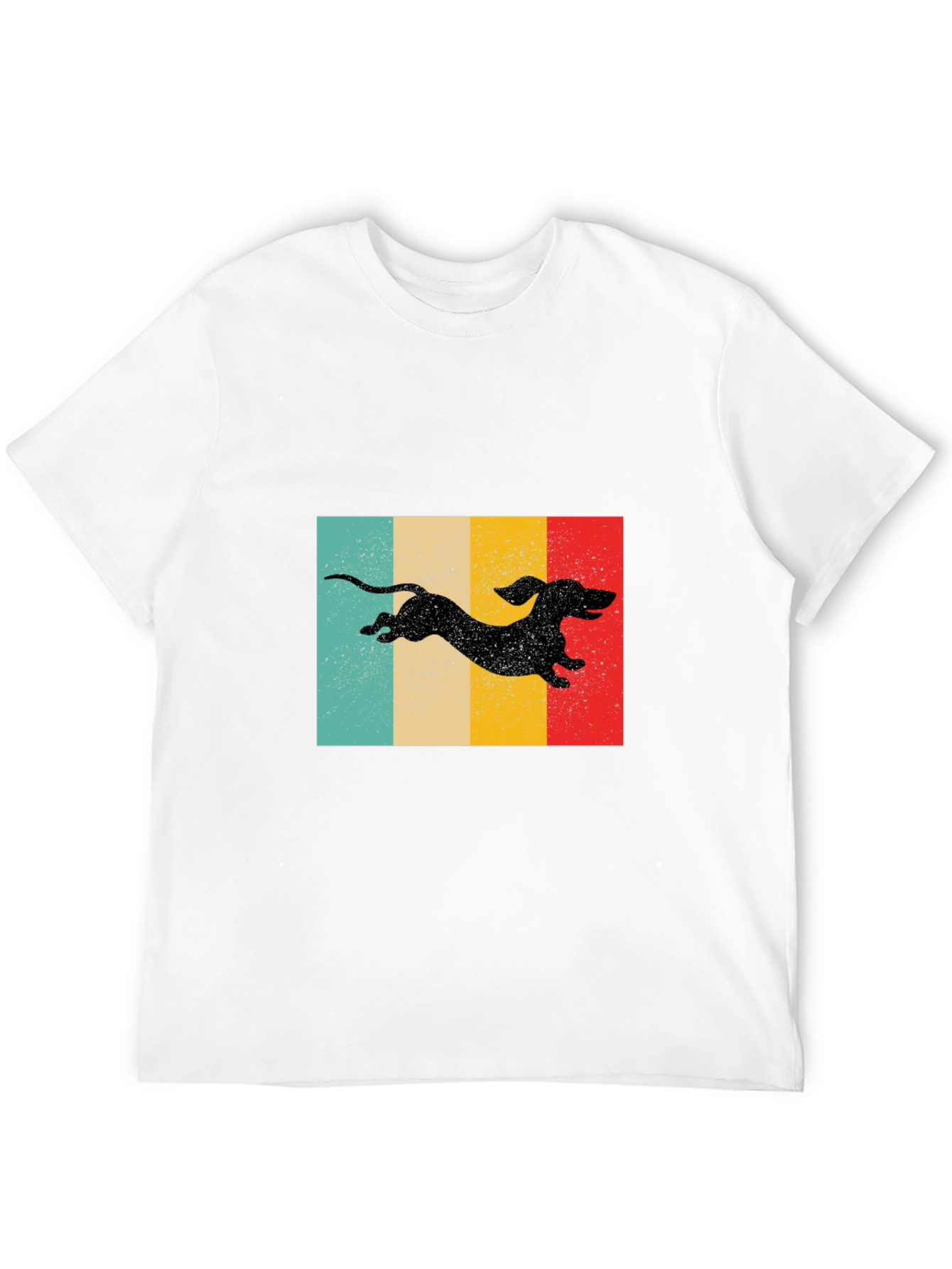 Retro Dachshund Dog Graphic T-Shirt