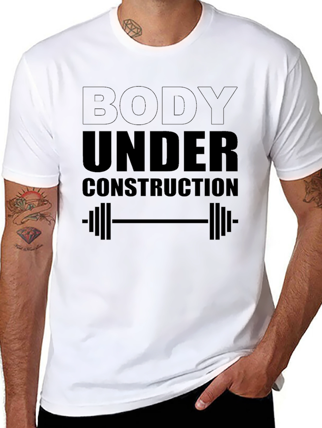 Body Under Construction Gym T-Shirt