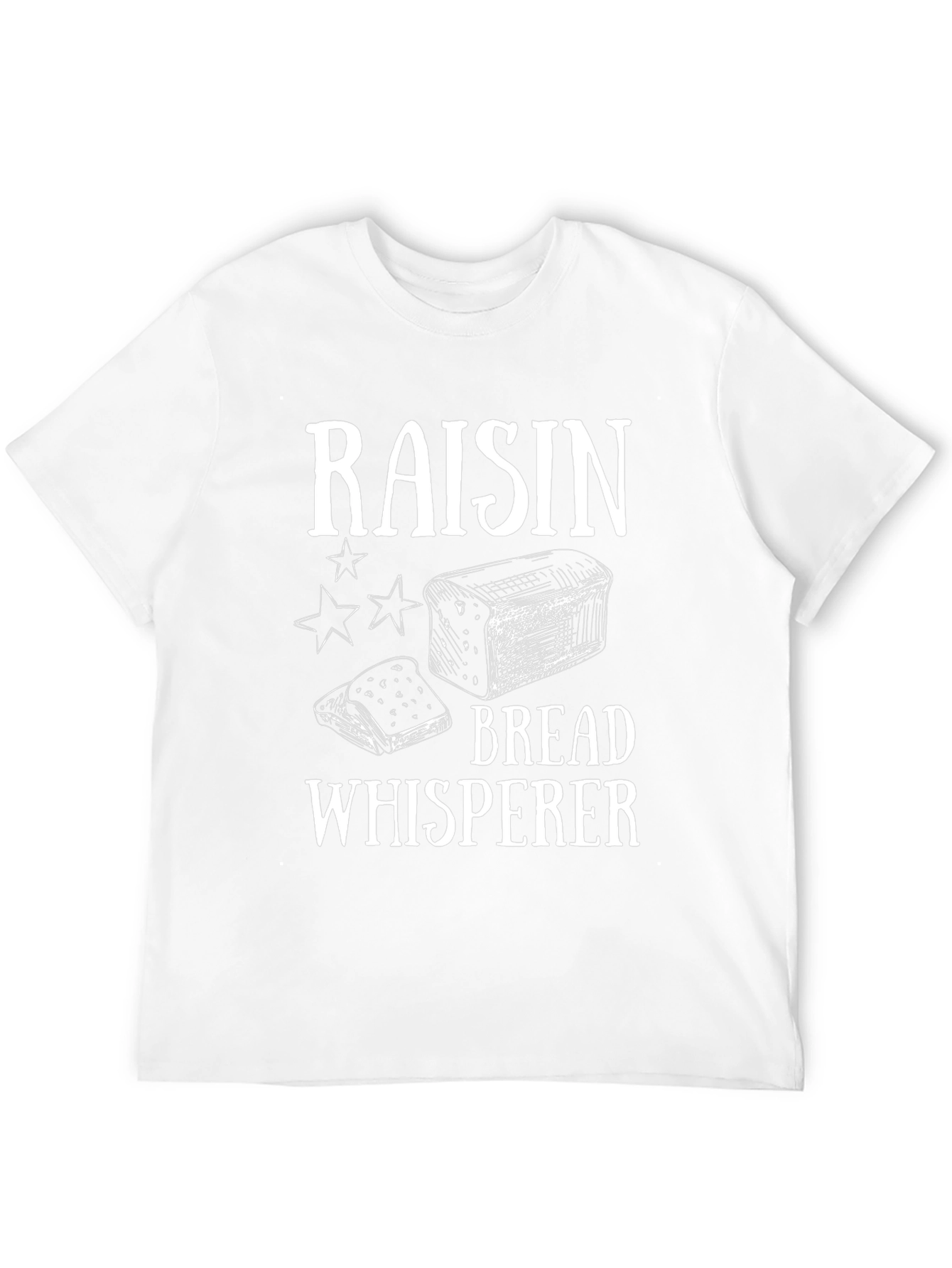 Raisin Bread Whisperer Black Graphic T-Shirt