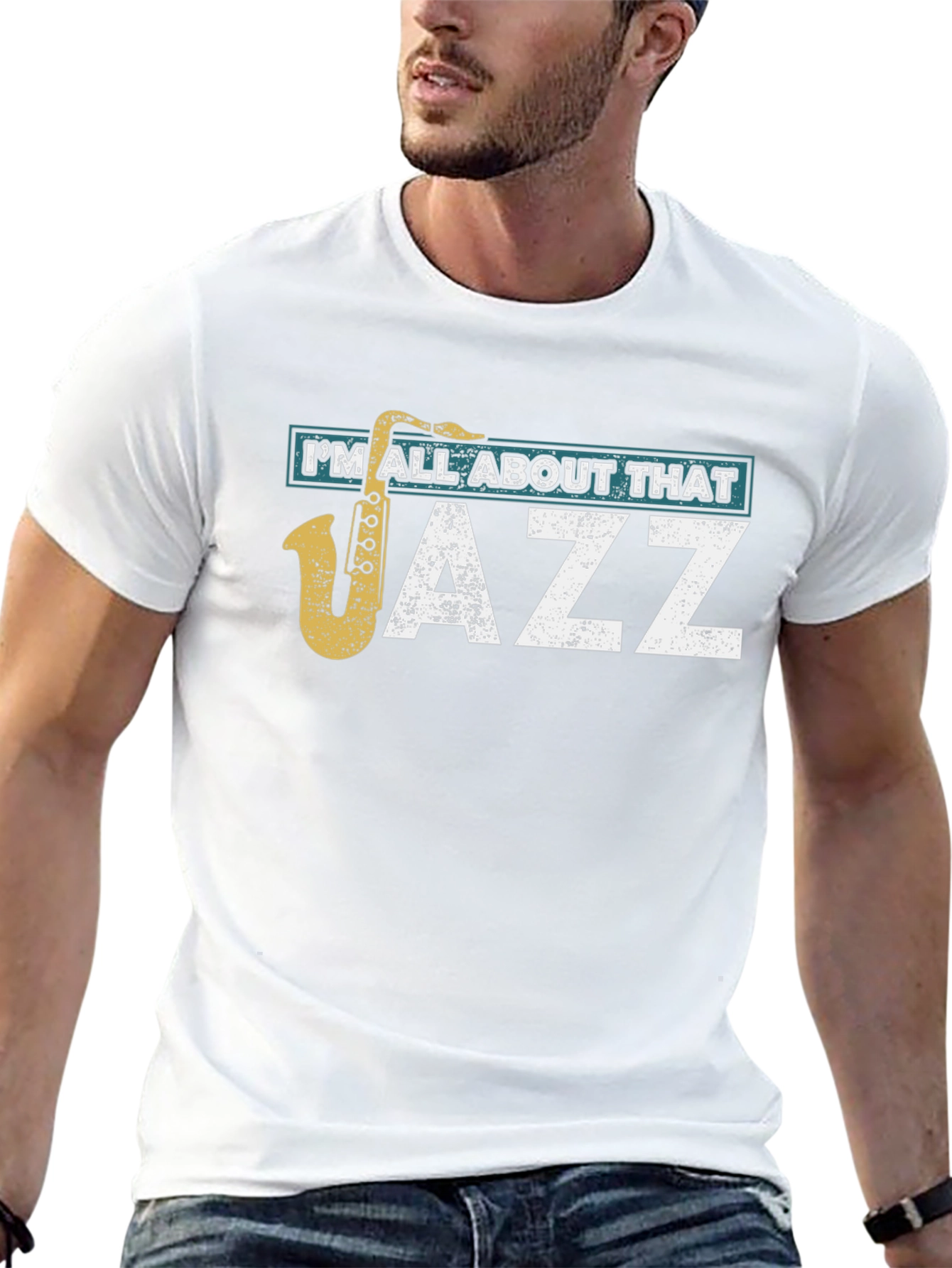 Im All About That Jazz Black T-Shirt
