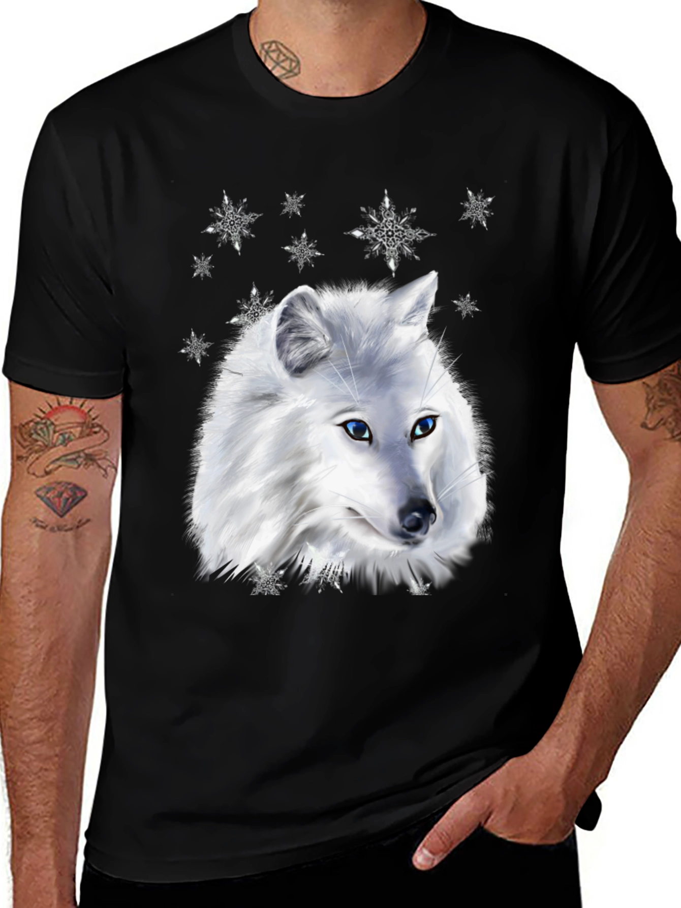 Winter Wolf Graphic Tee