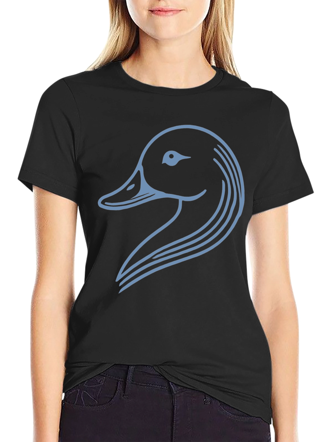 Duck Graphic Tee - Modern Minimalist Design