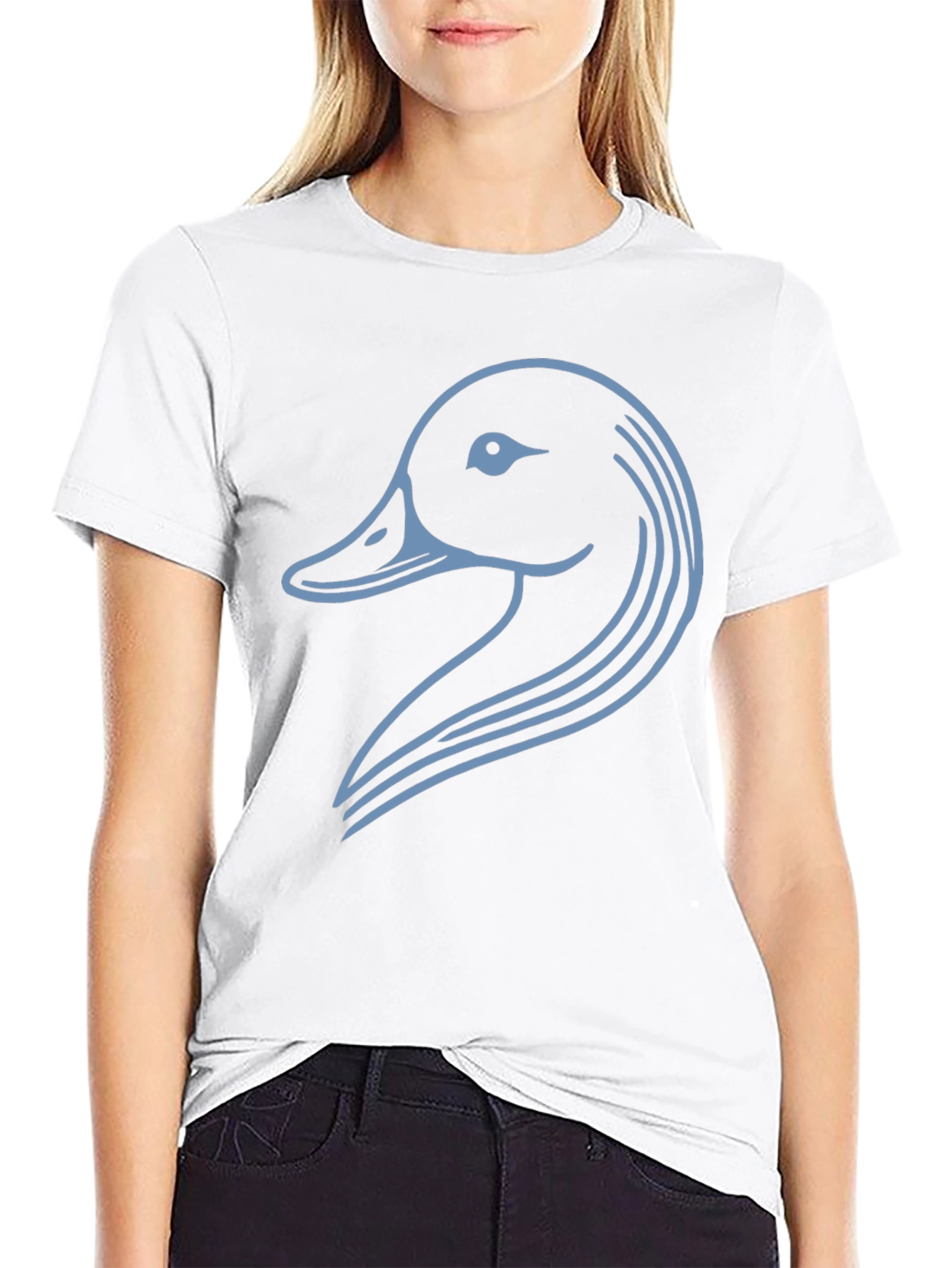 Duck Graphic Tee - Modern Minimalist Design