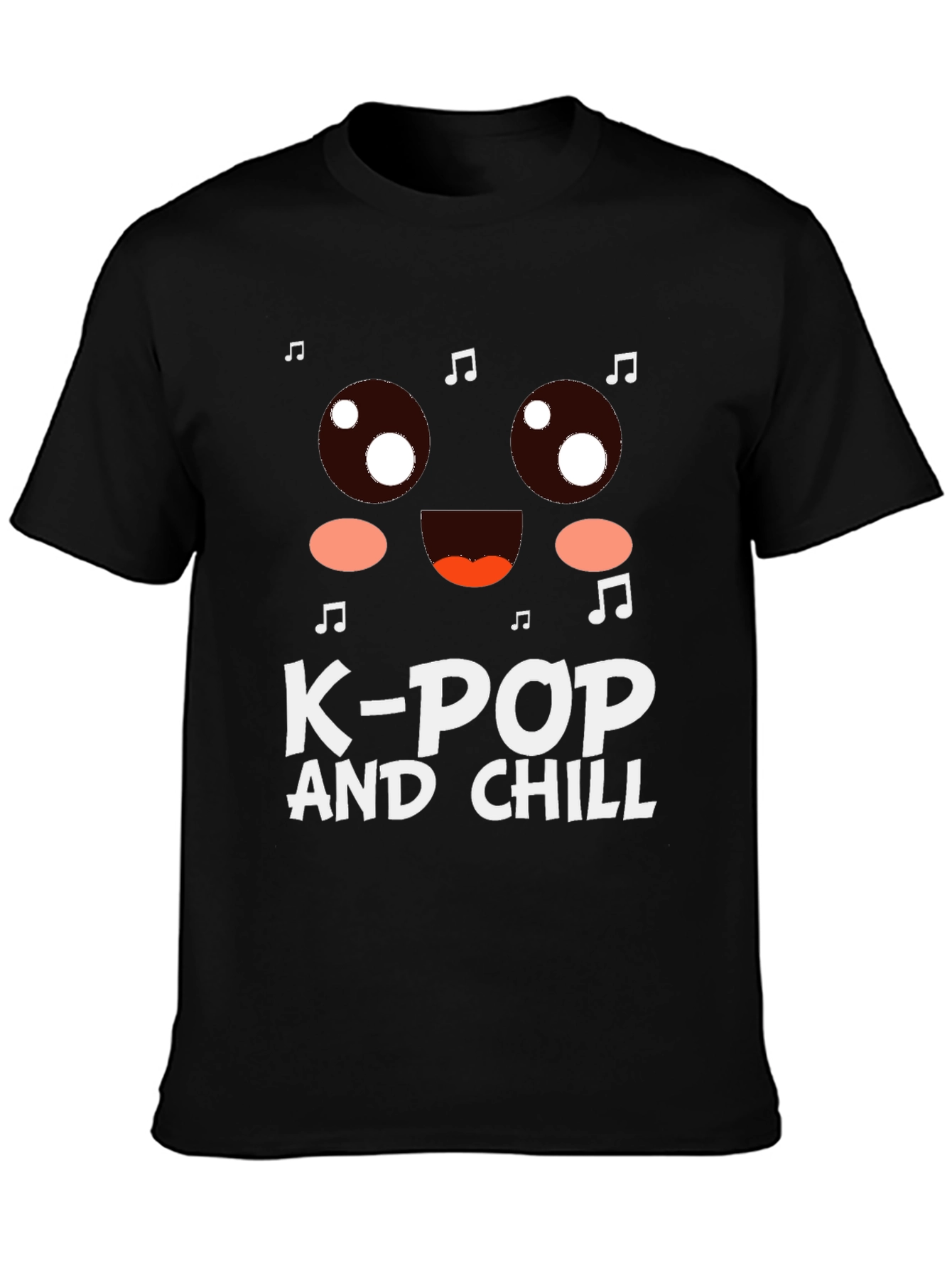 K-Pop and Chill Graphic T-Shirt