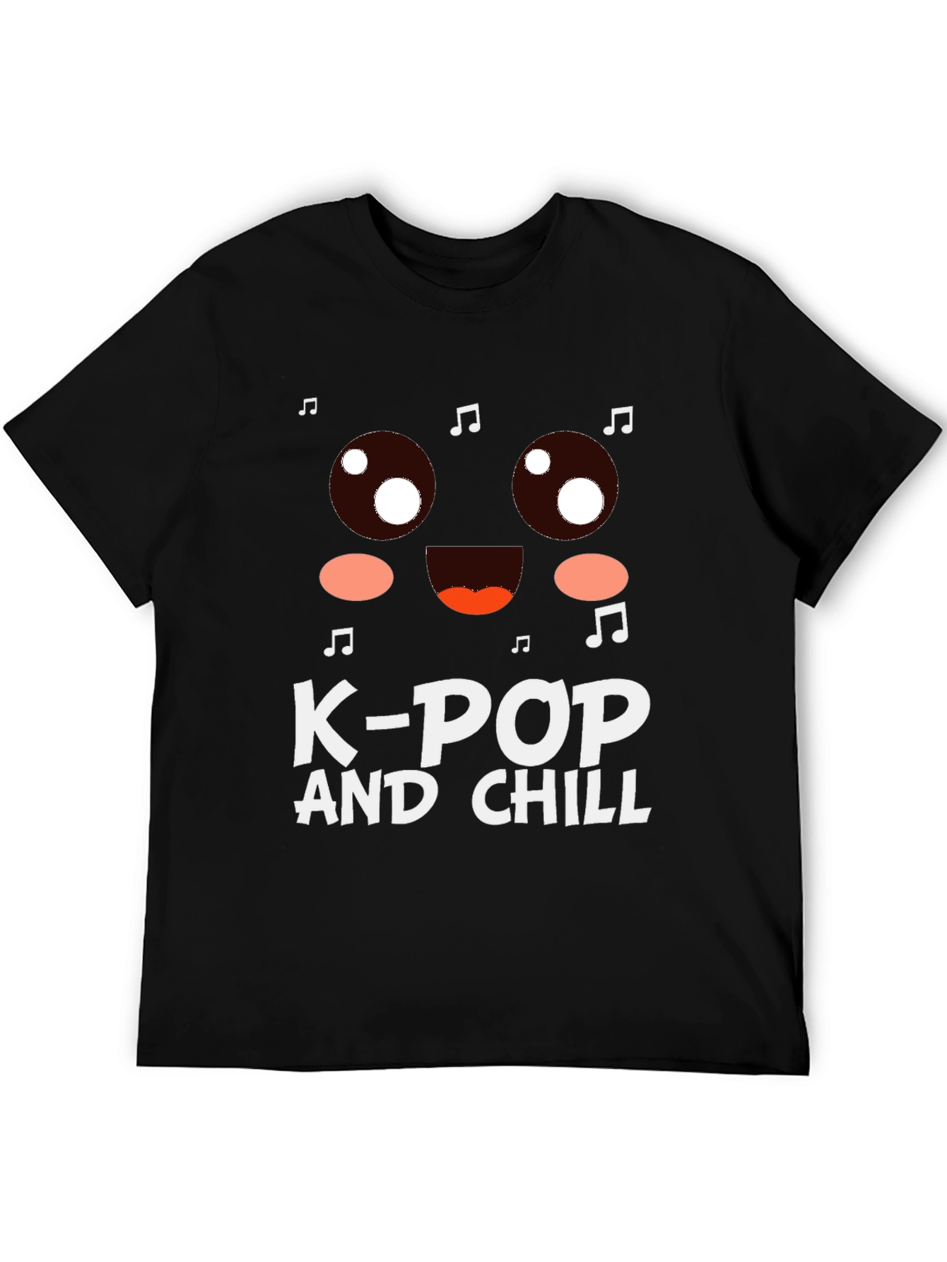 K-Pop and Chill Graphic T-Shirt