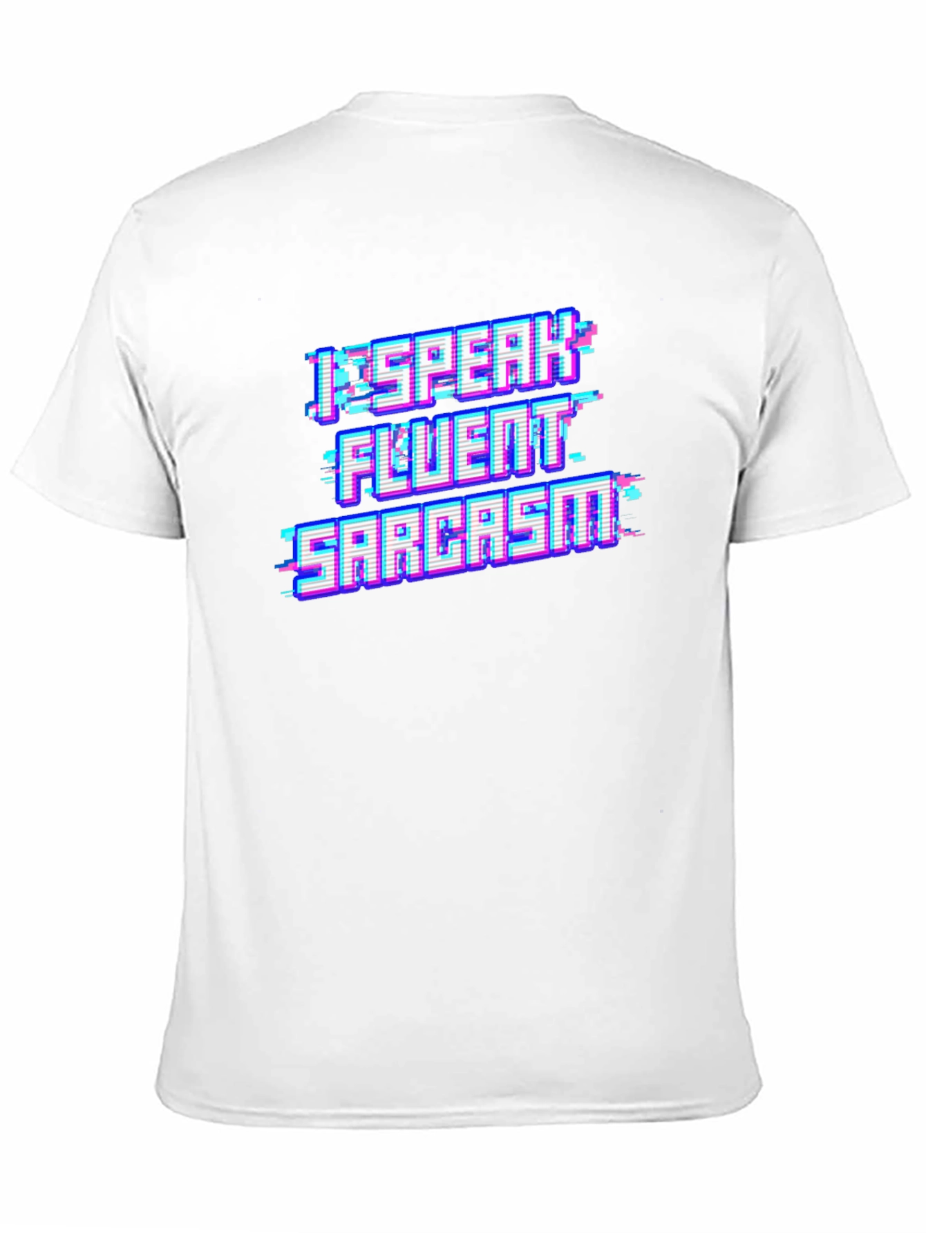 I Speak Fluent Sarcasm Black T-Shirt