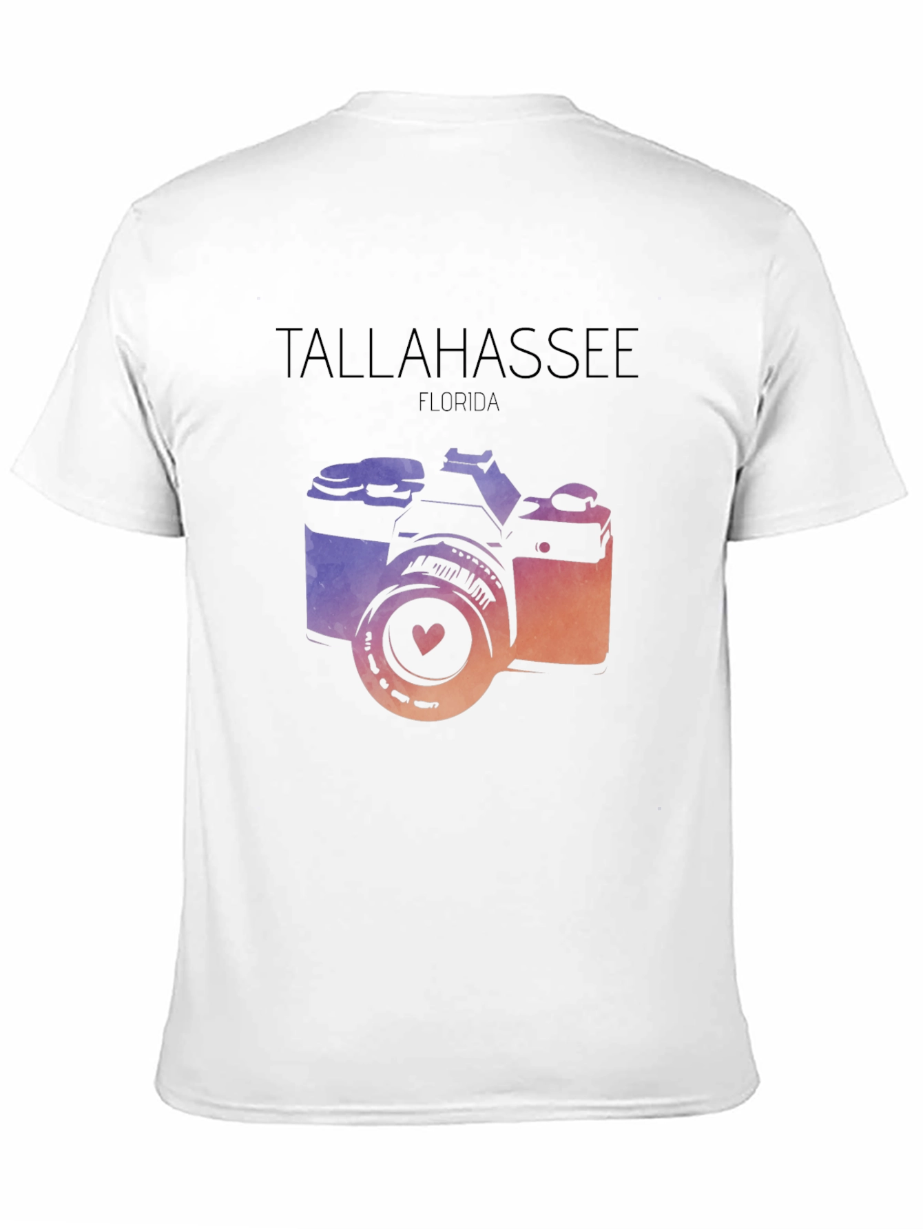 Tallahassee Florida Camera Graphic Tee