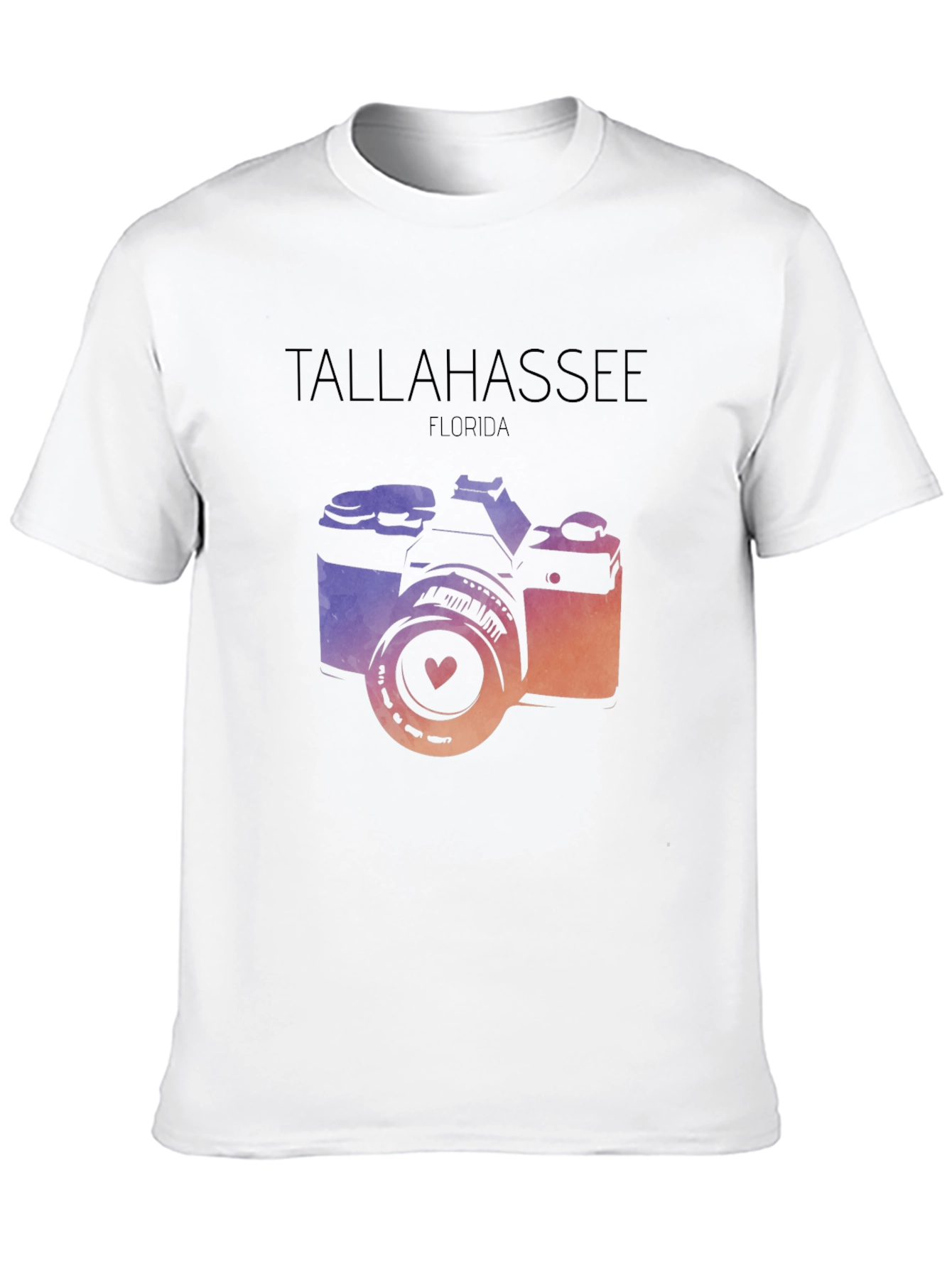 Tallahassee Florida Camera Graphic Tee