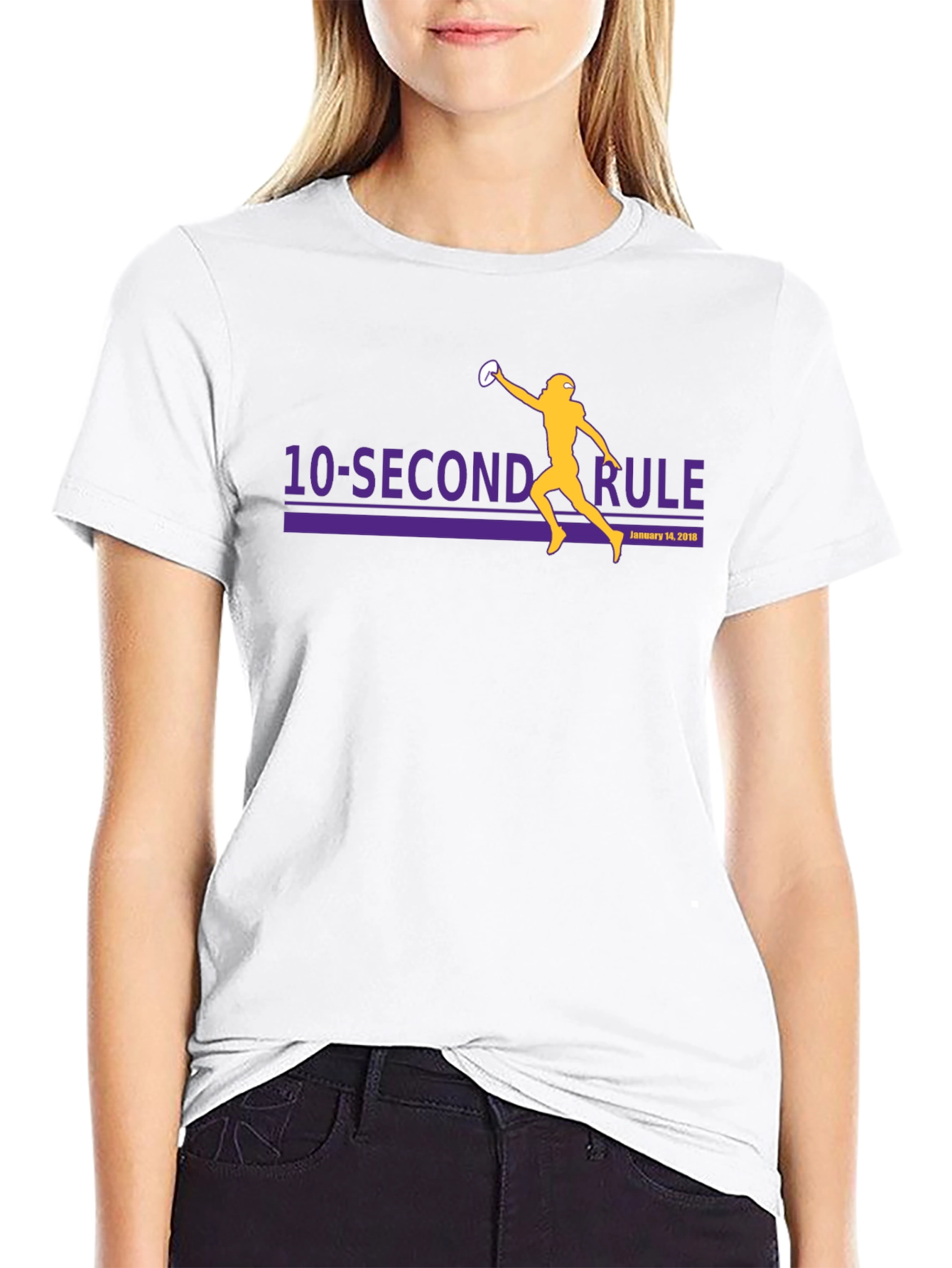 10-Second Rule Football T-Shirt