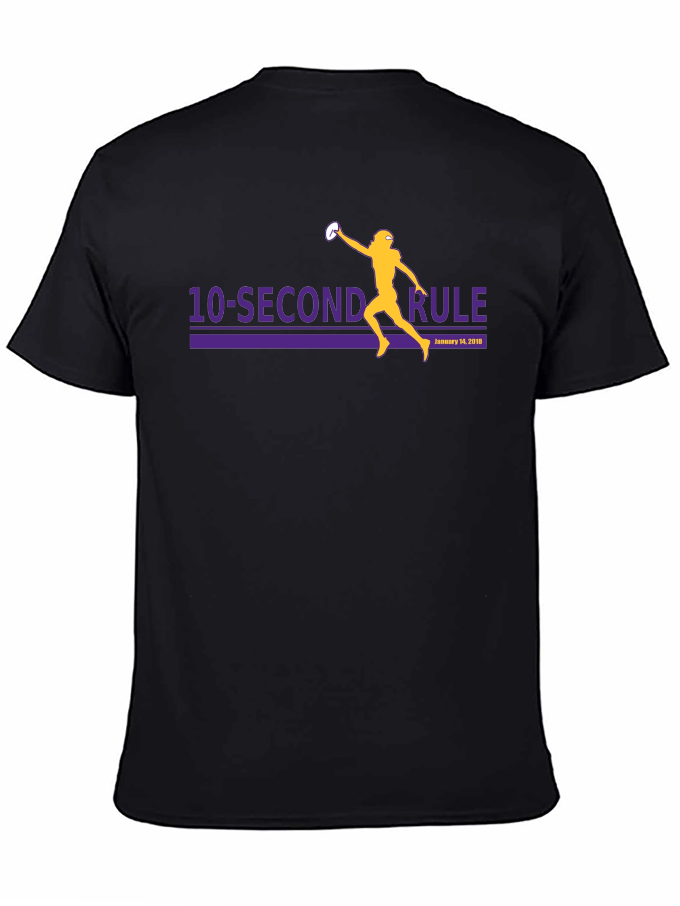 10-Second Rule Football T-Shirt