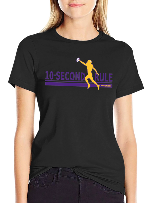 10-Second Rule Football T-Shirt