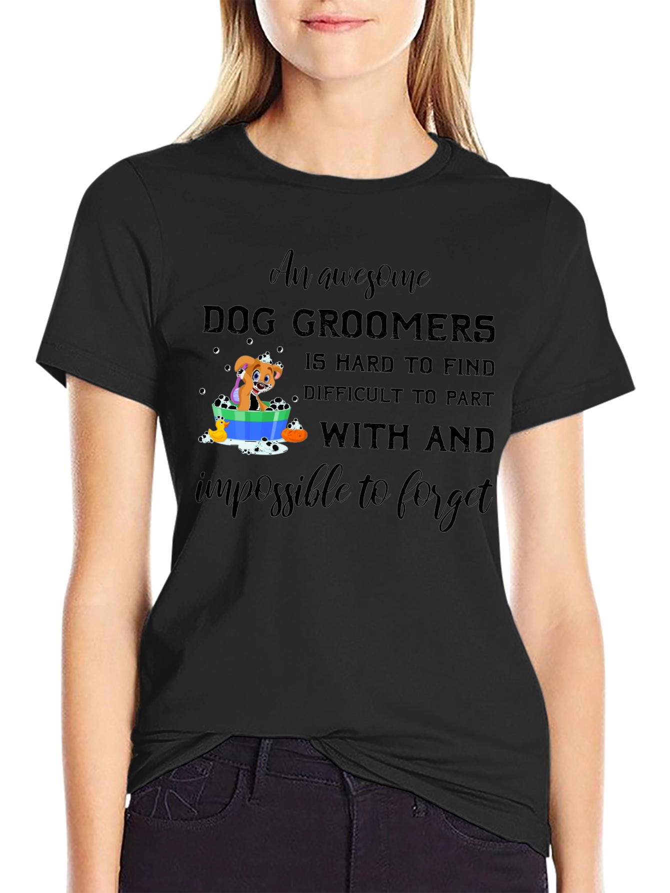 Awesome Dog Groomer T-Shirt