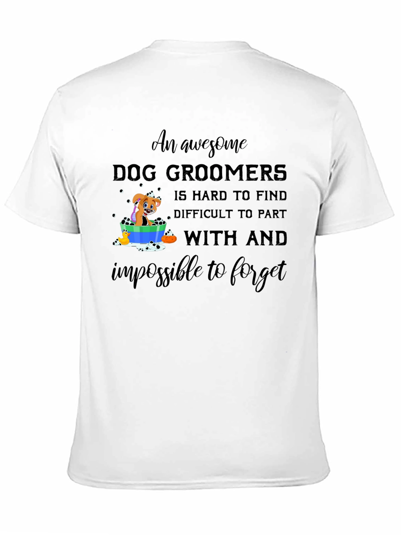 Awesome Dog Groomer T-Shirt