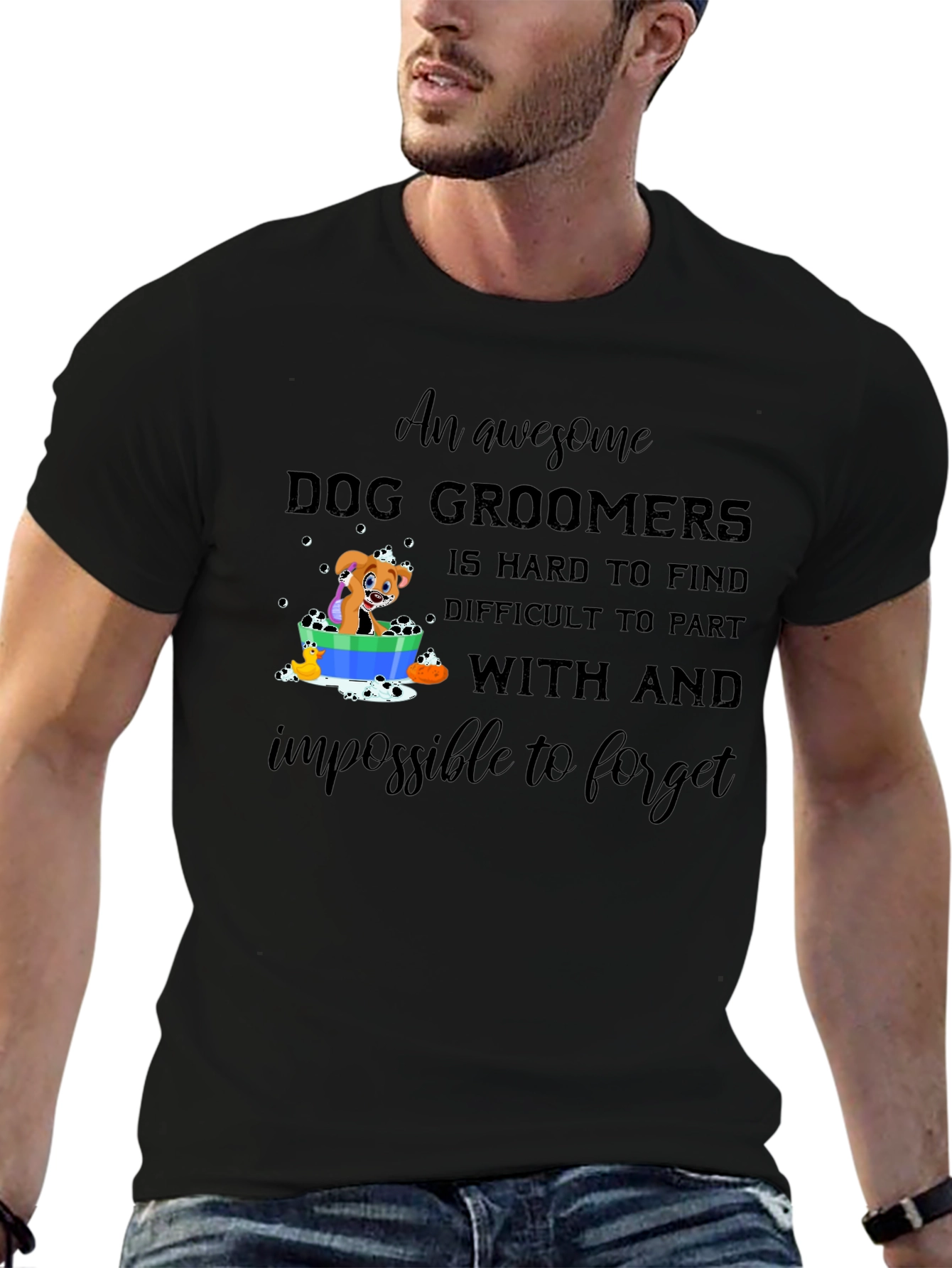 Awesome Dog Groomer T-Shirt