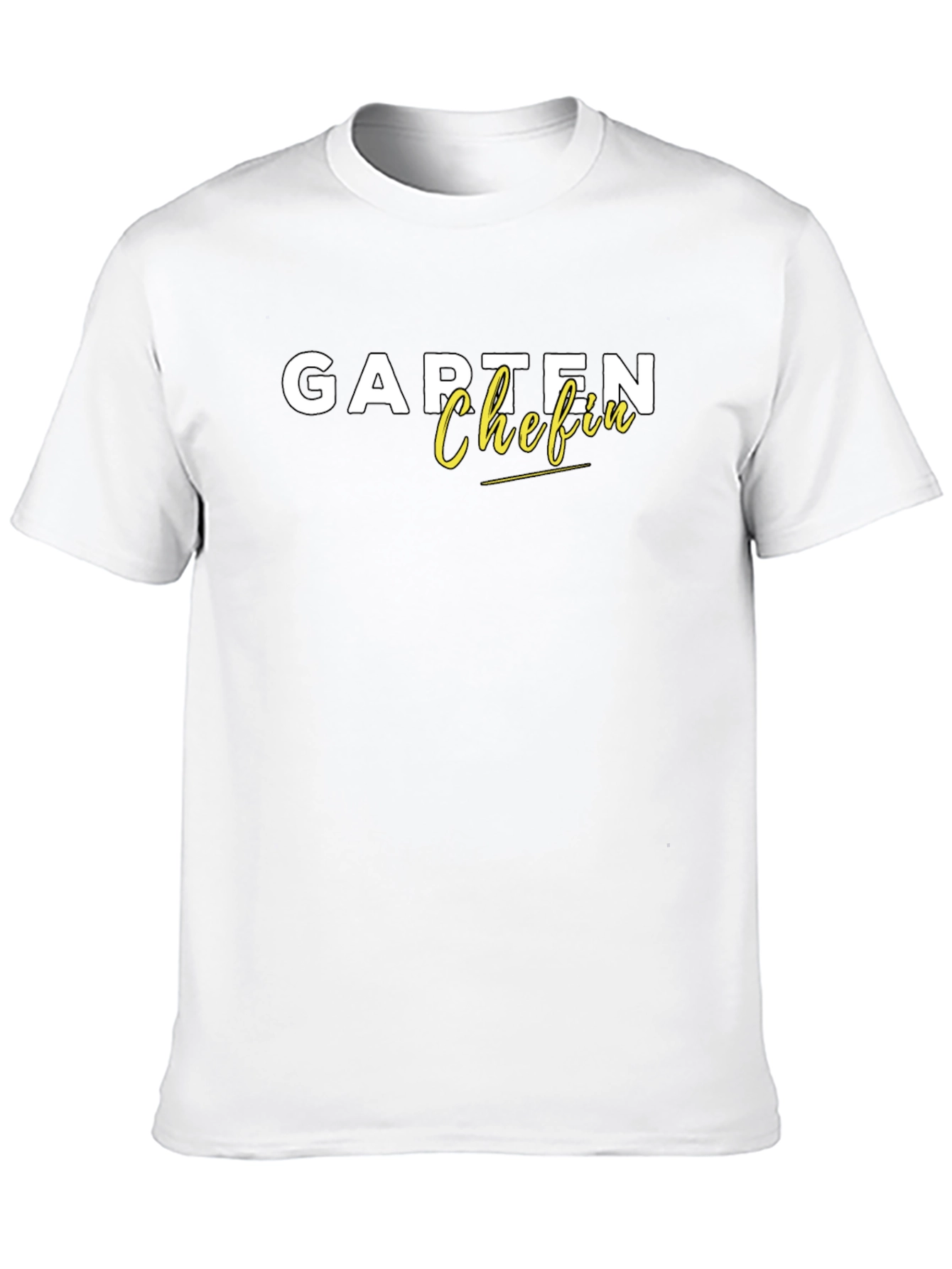 Garten Chefin Black Graphic Tee