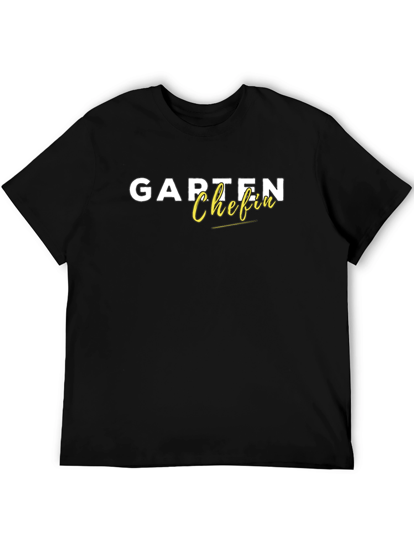 Garten Chefin Black Graphic Tee