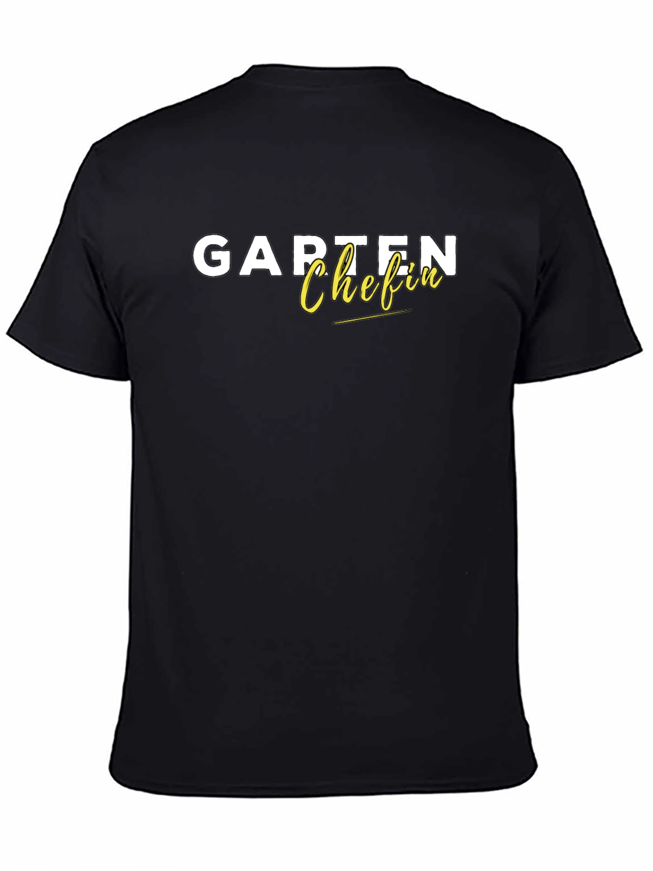 Garten Chefin Black Graphic Tee