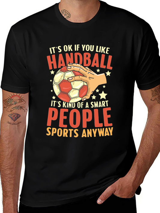 Handball Lover Smart People Sports T-Shirt