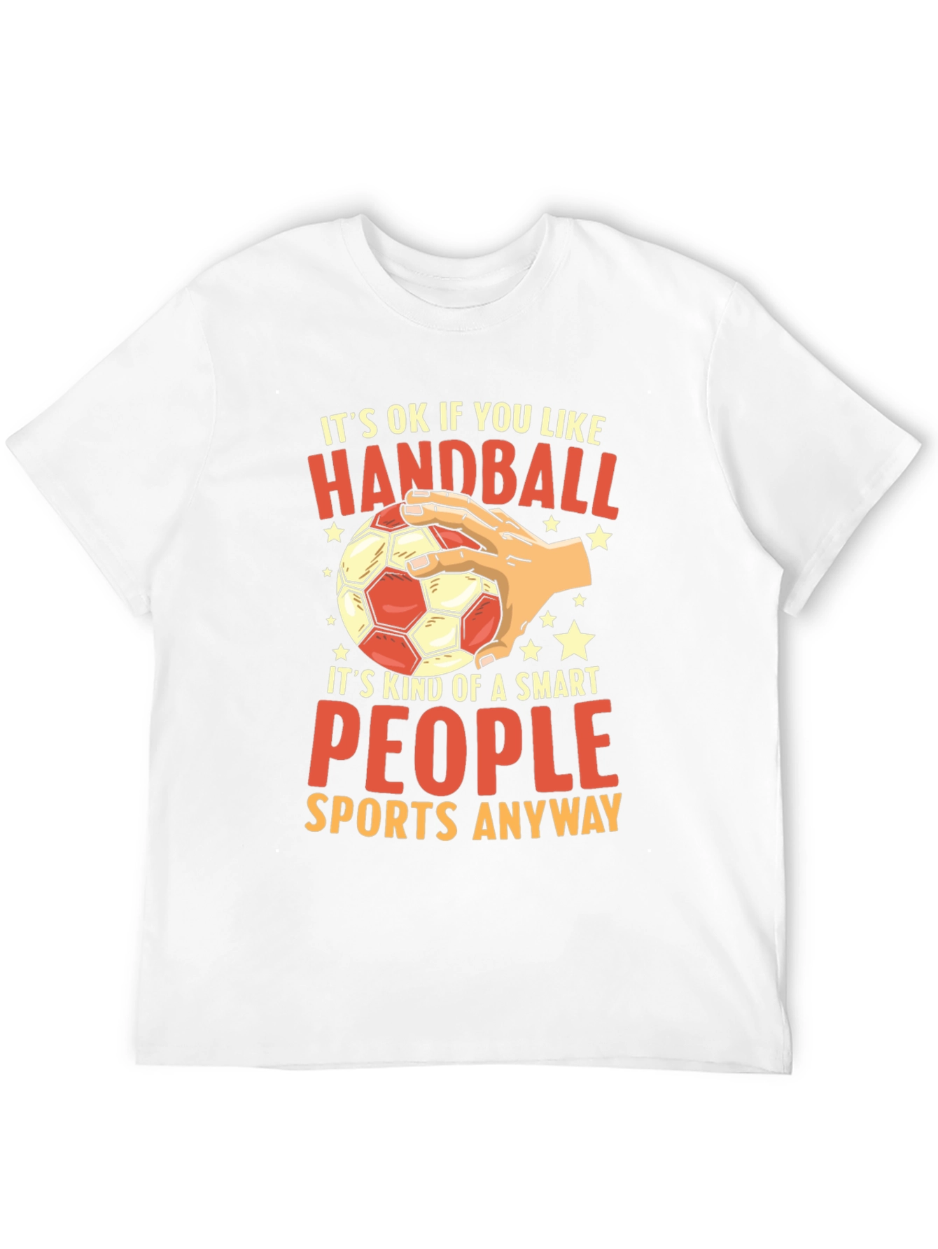 Handball Lover Smart People Sports T-Shirt